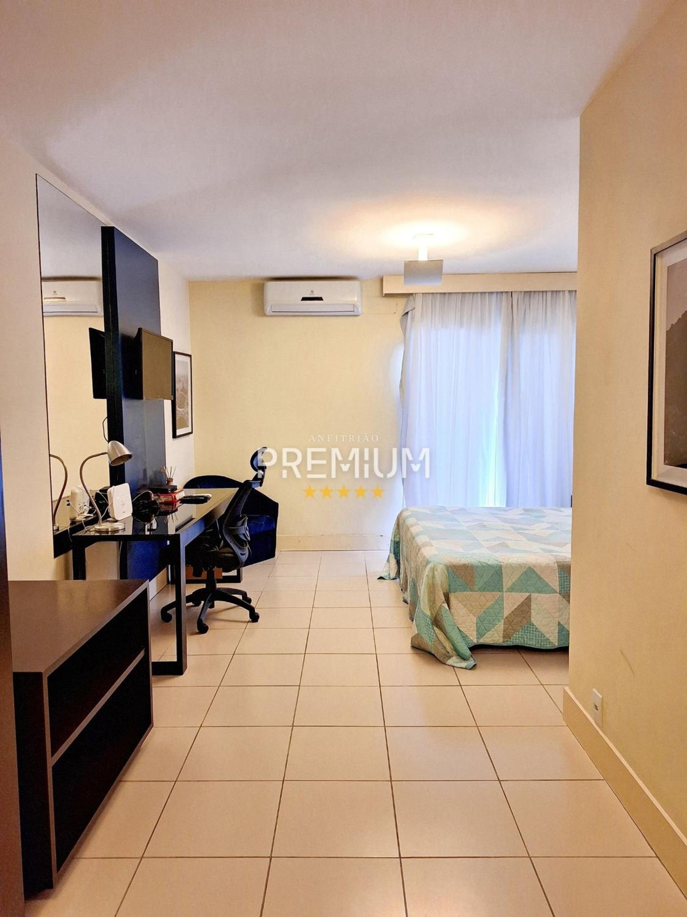 Studio pé na areia, vista, internet e ar