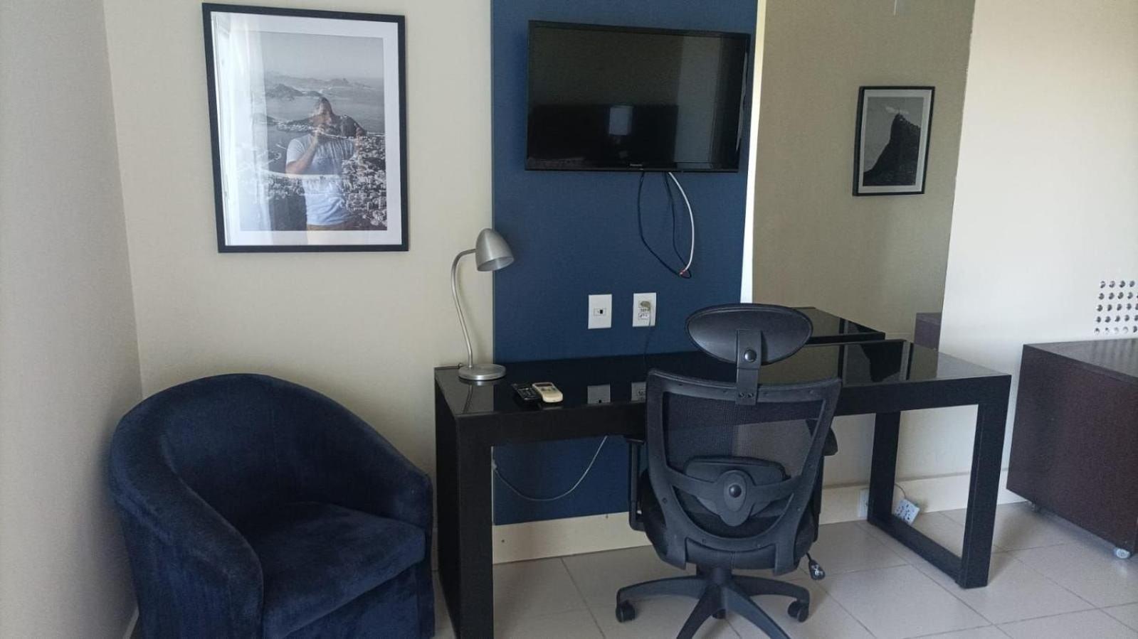 Studio pé na areia, vista, internet e ar