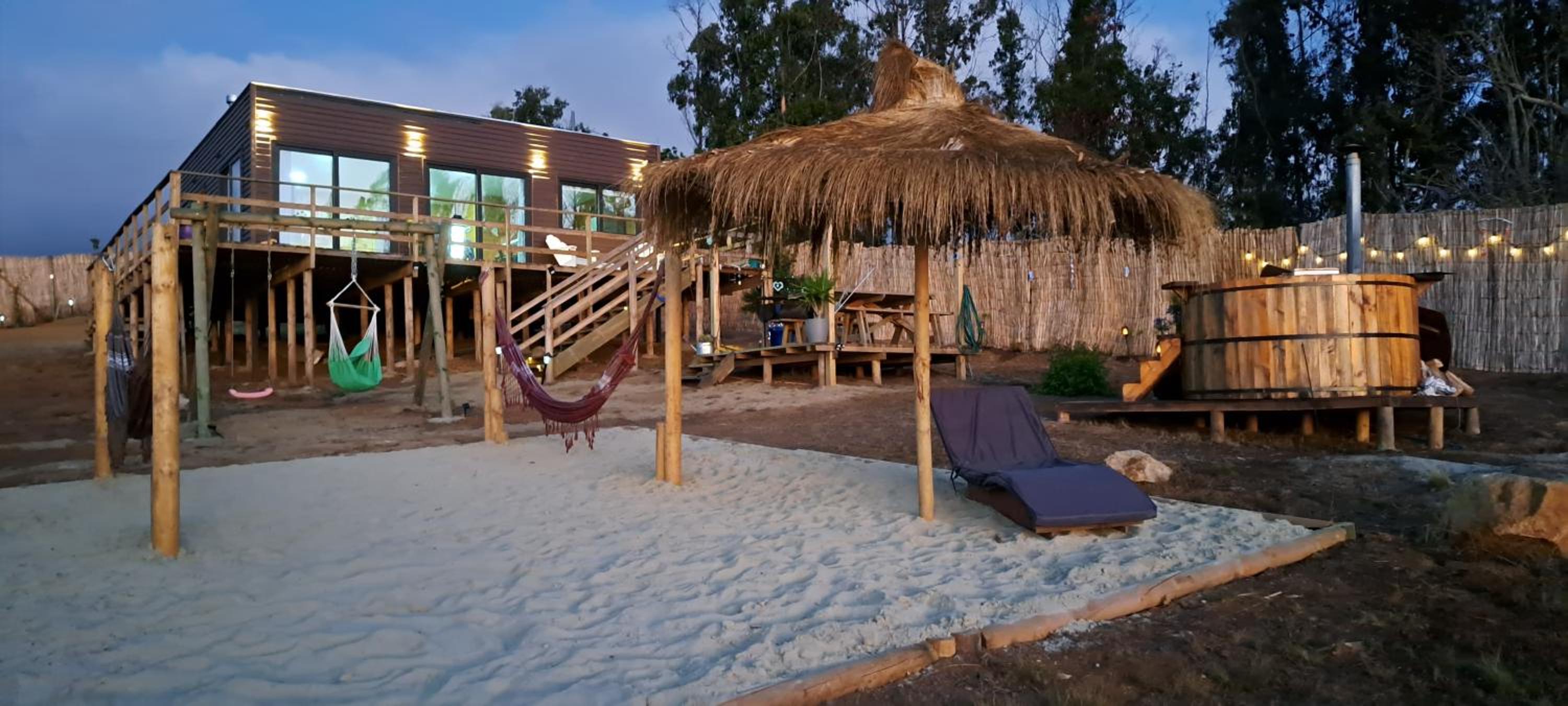 Mar y Tinaja Algarrobo Tunquen Casa con Vista al Mar y Tinaja Privada