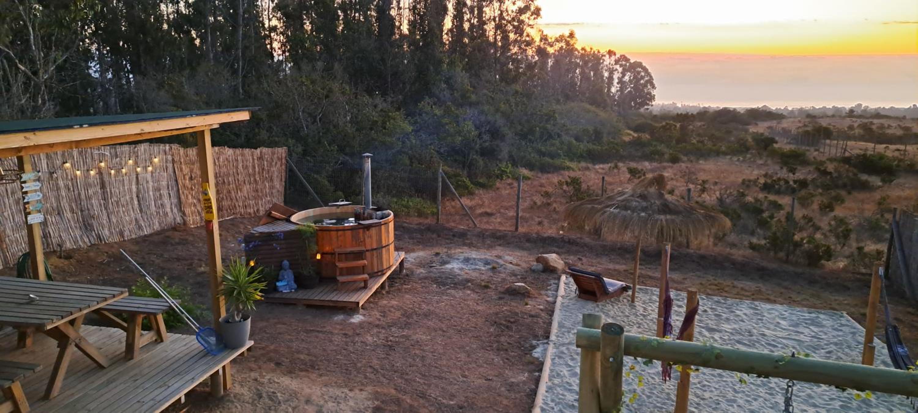 Mar y Tinaja Algarrobo Tunquen Casa con Vista al Mar y Tinaja Privada