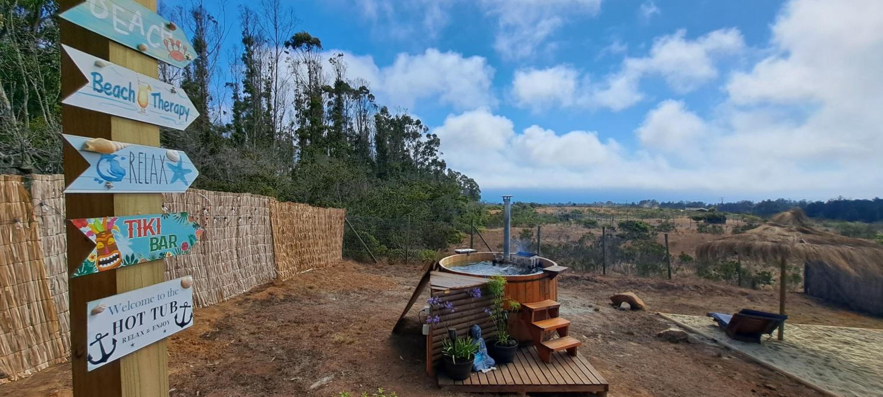 Mar y Tinaja Algarrobo Tunquen Casa con Vista al Mar y Tinaja Privada