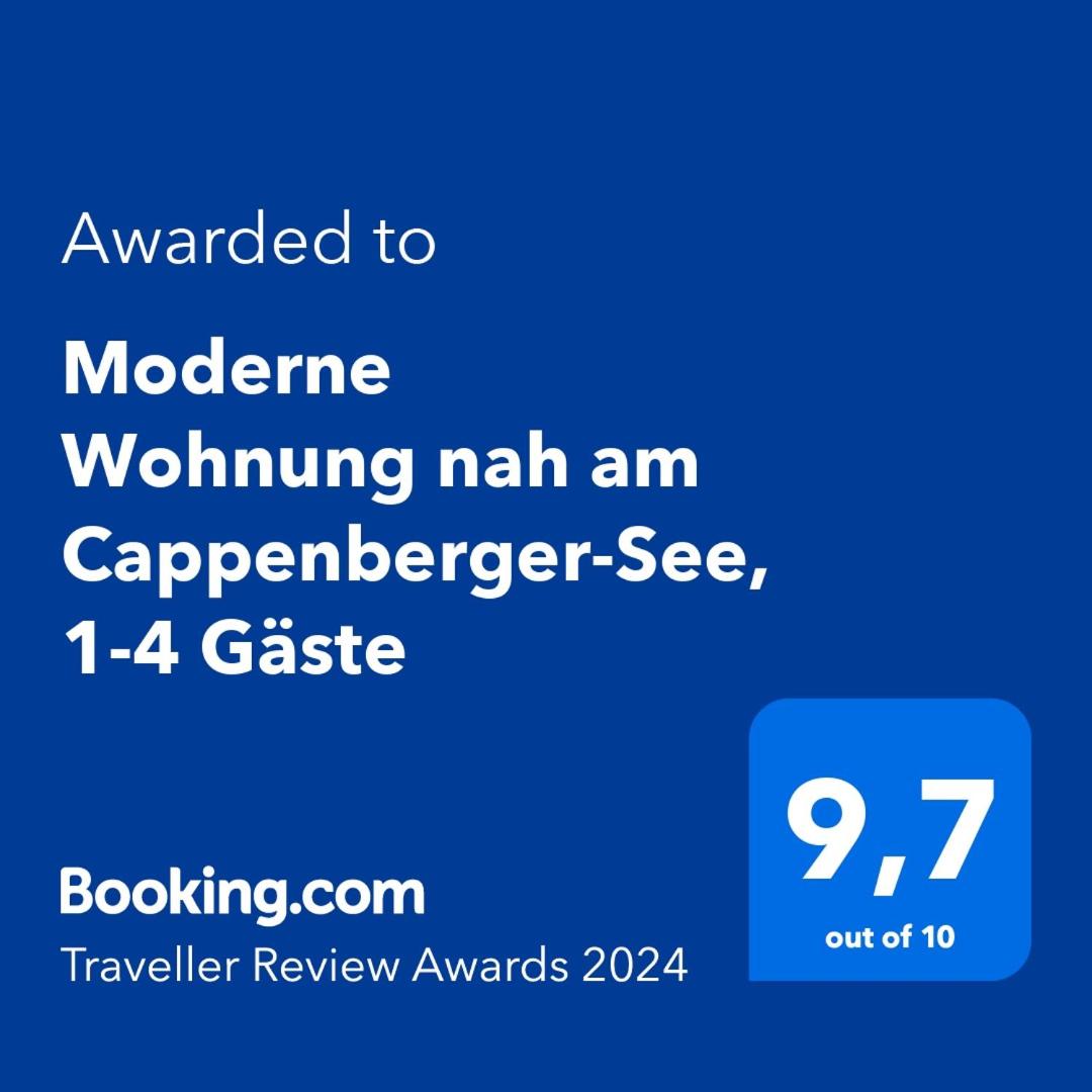 Moderne Wohnung nah am Cappenberger-See, 1-4 Gäste