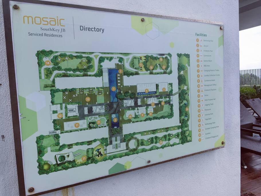 Southkey Mosaic 3BR, 1-7Pax Mid Valley View