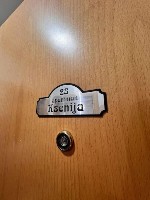 Ksenija's apartment