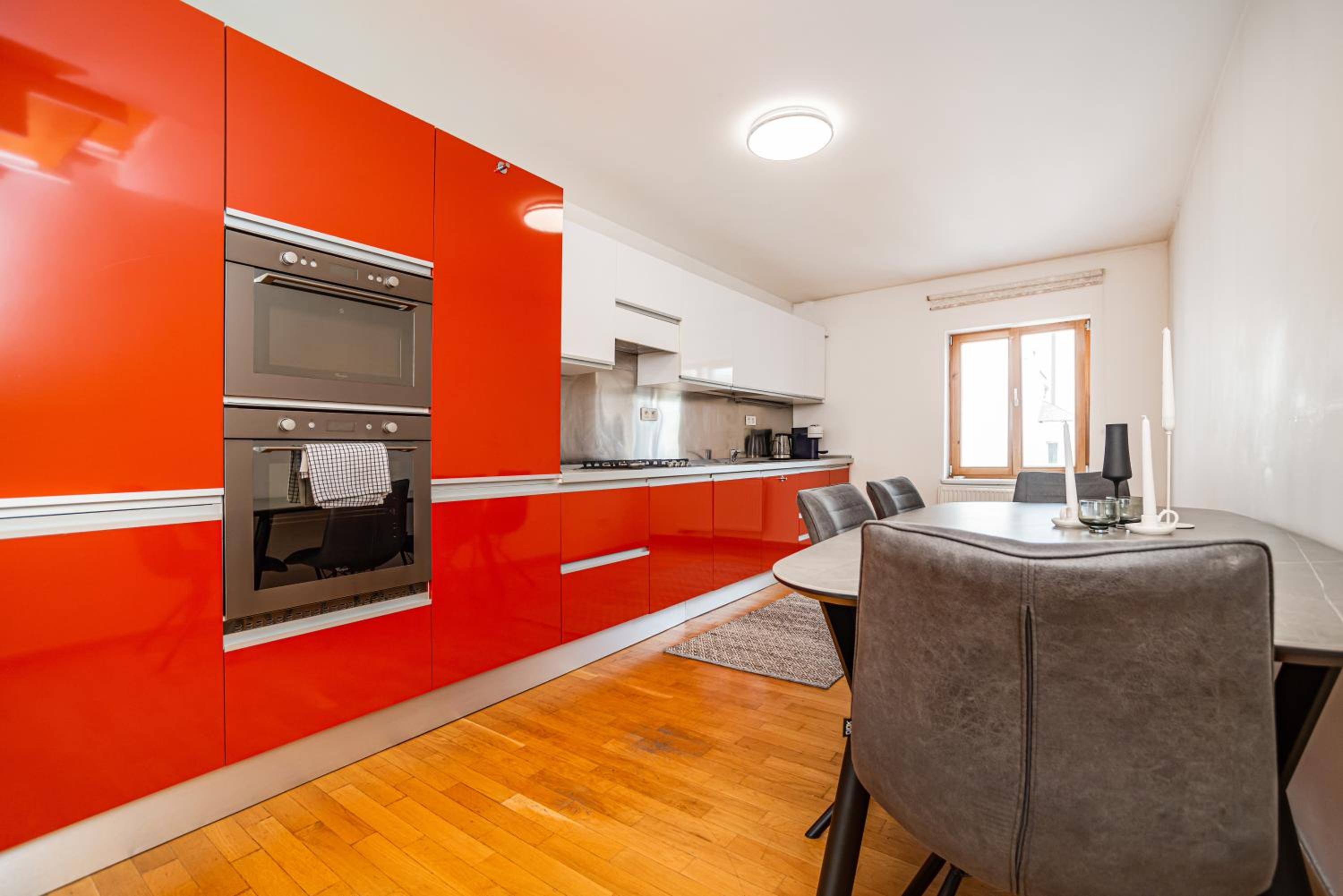 Lavish and chic duplex apartment