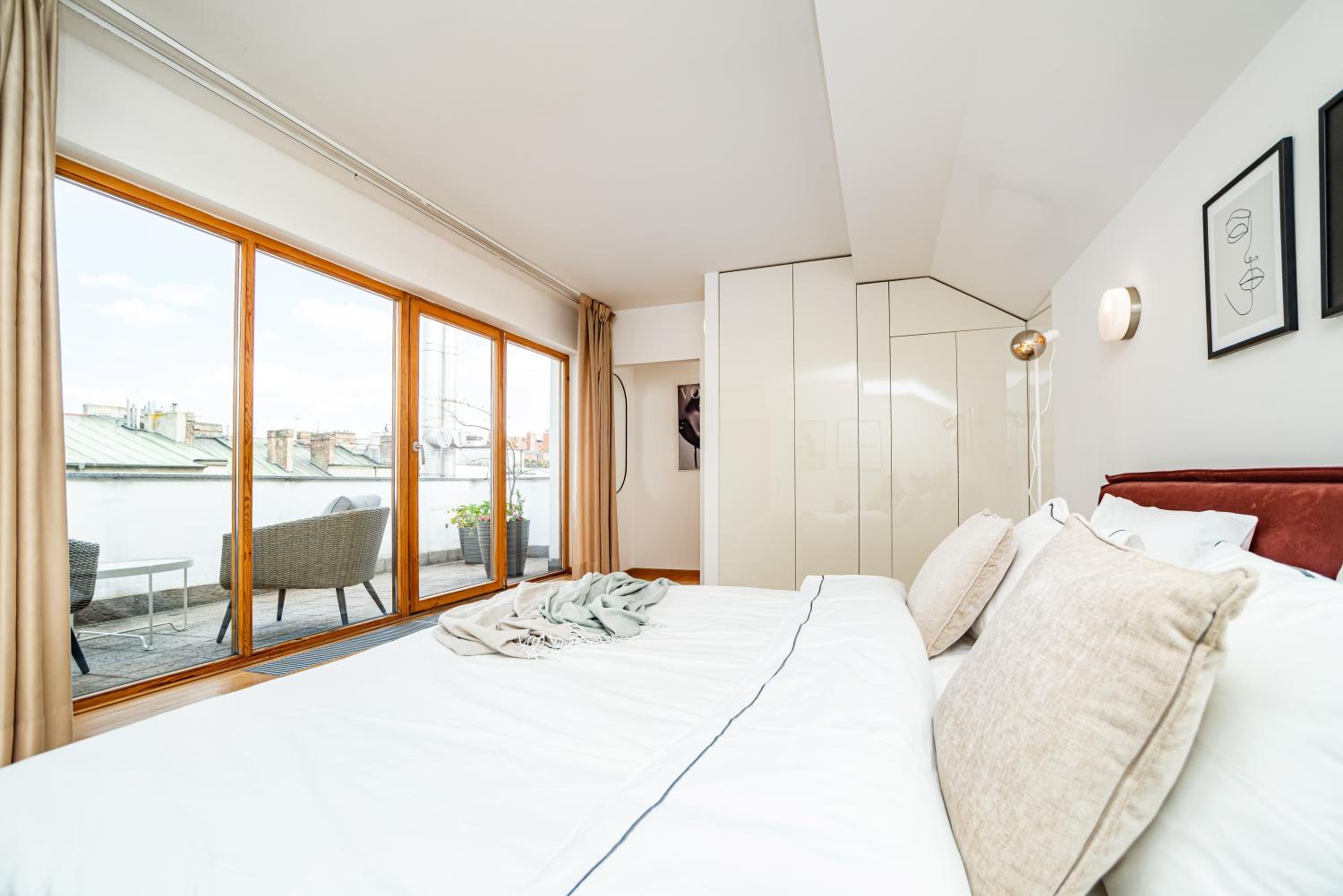 Lavish and chic duplex apartment