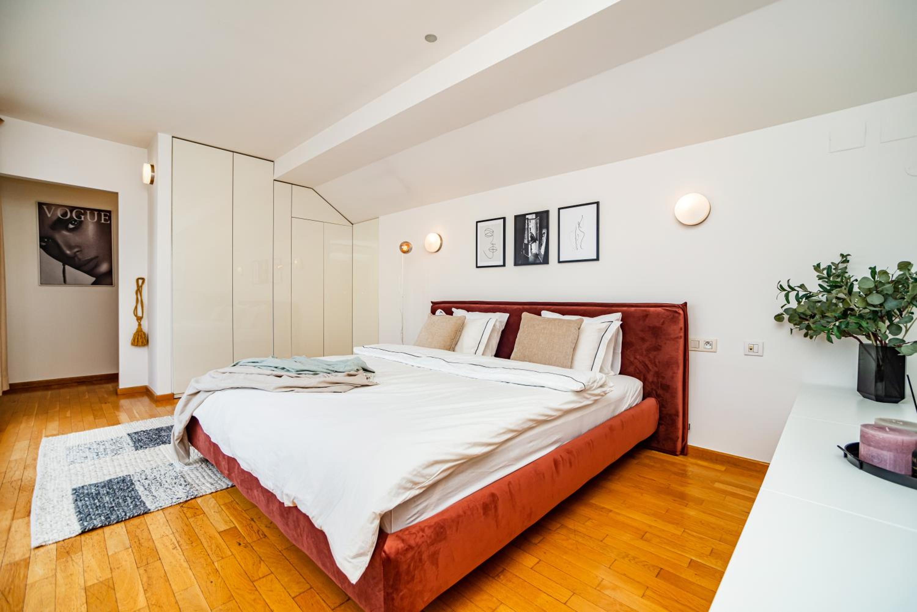 Lavish and chic duplex apartment