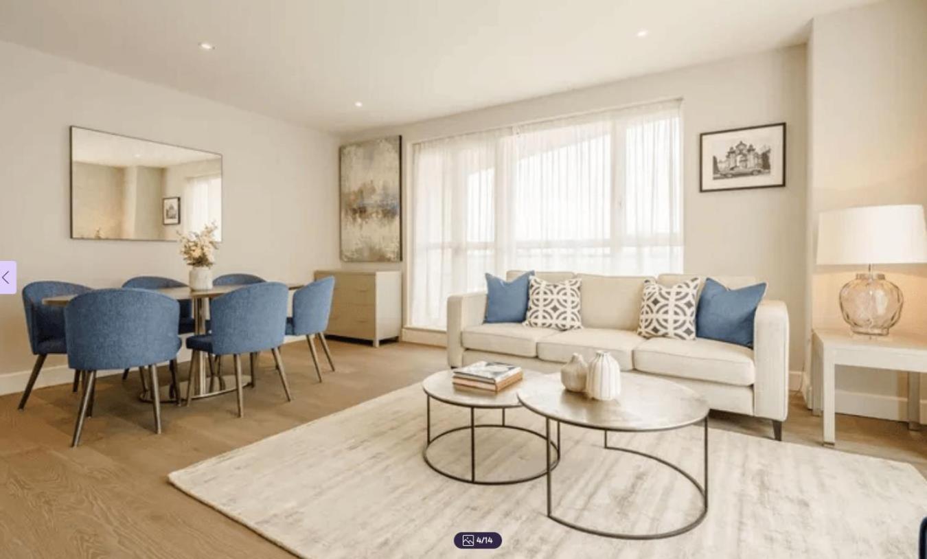 Modern 2Bed Apartment with High Rise view London Canary Wharf - Perfect for long stays