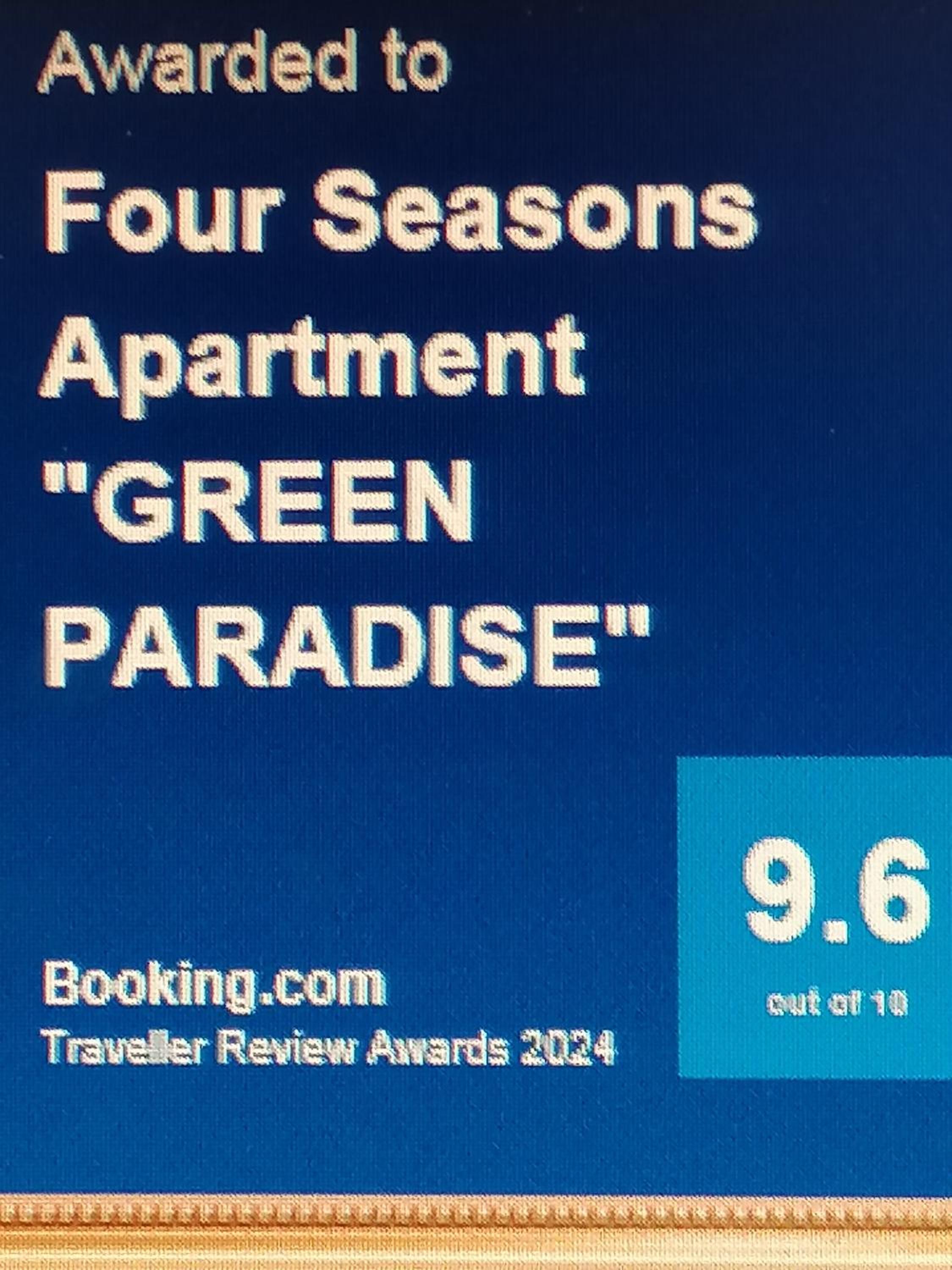 Four Seasons Apartment "GREEN PARADISE" view 5