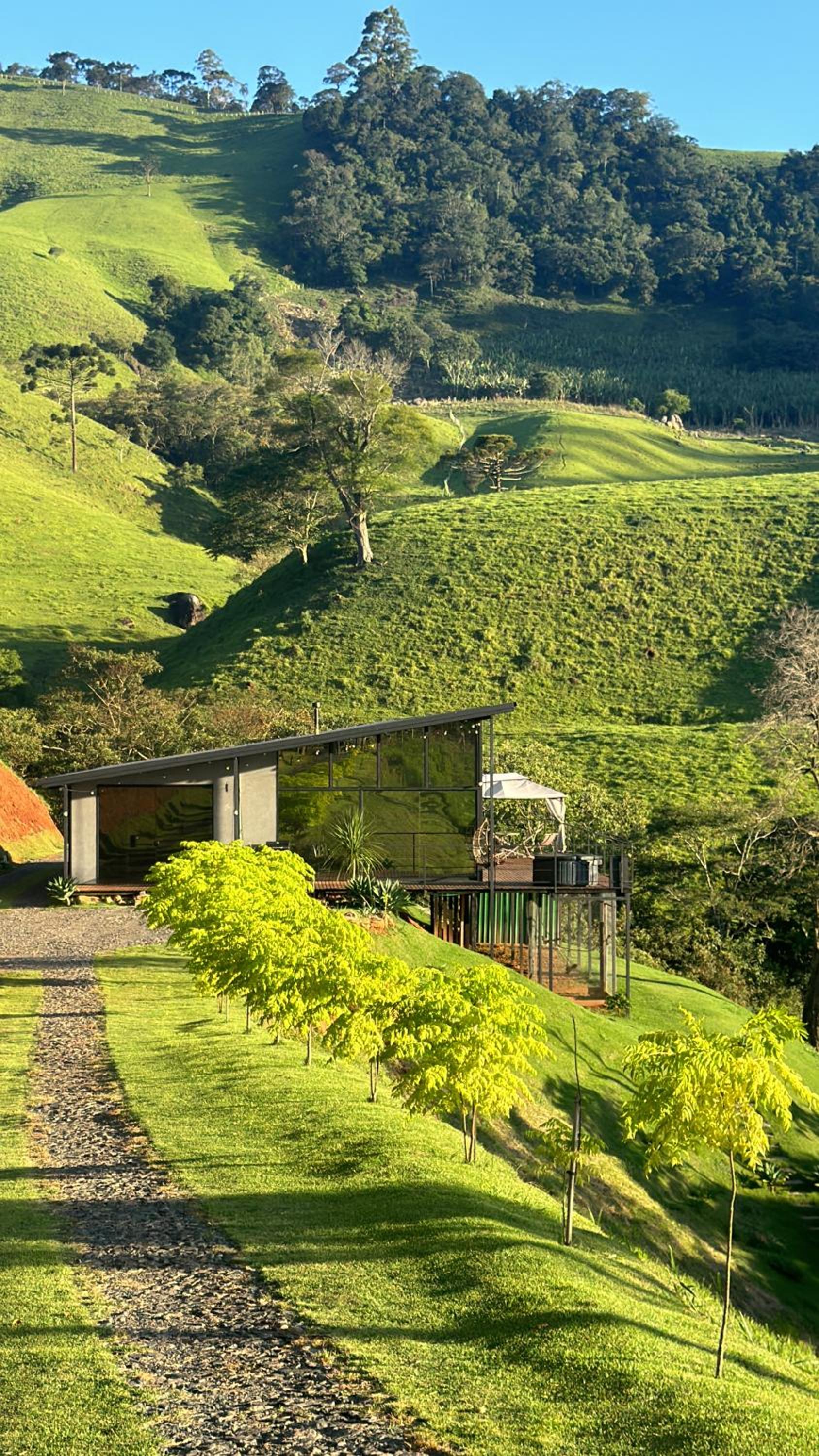 Maravilhosa casa com Cachoeira
