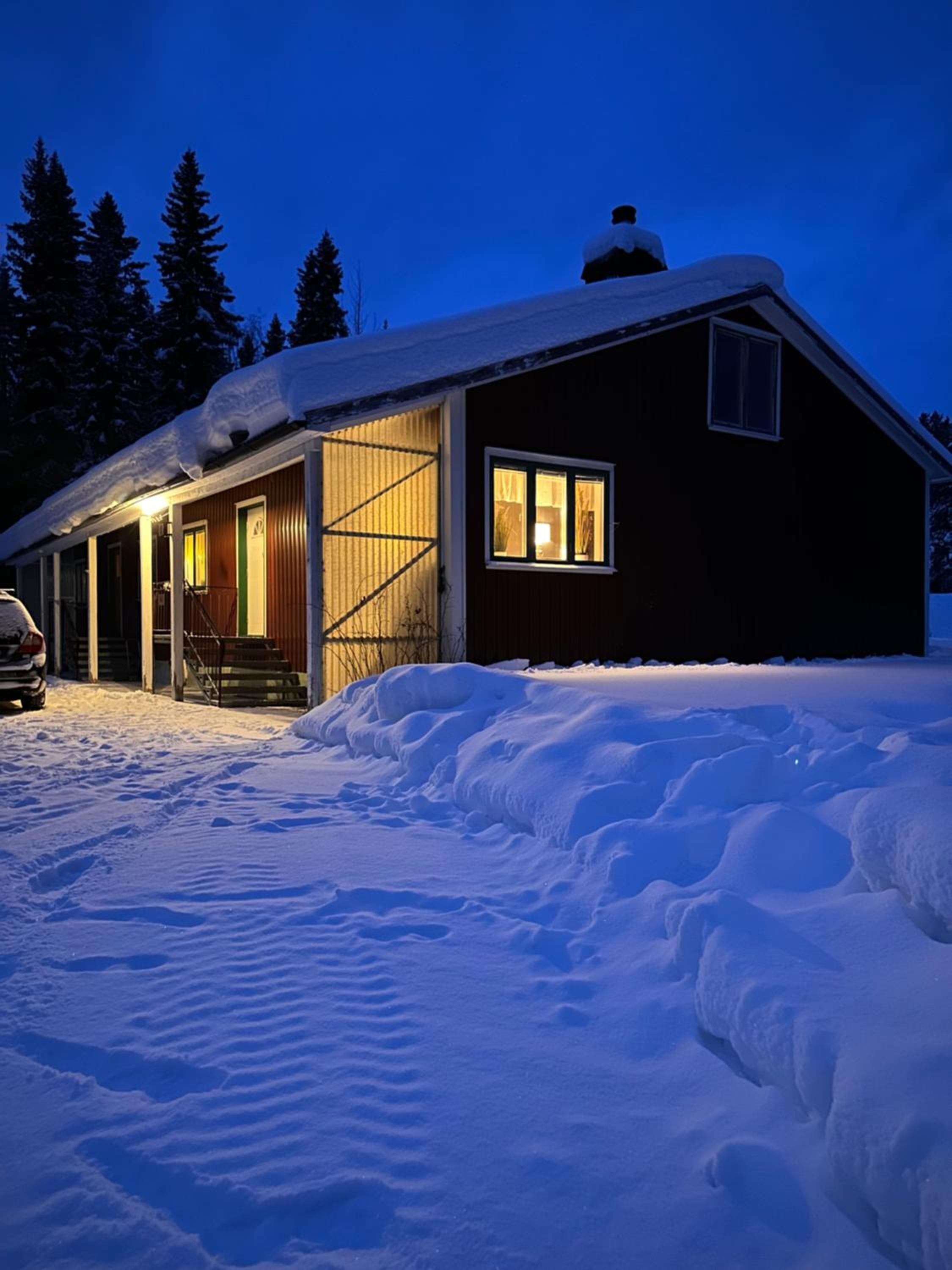 Cozy guesthouse in Slussfors, Swedish Lapland view 5