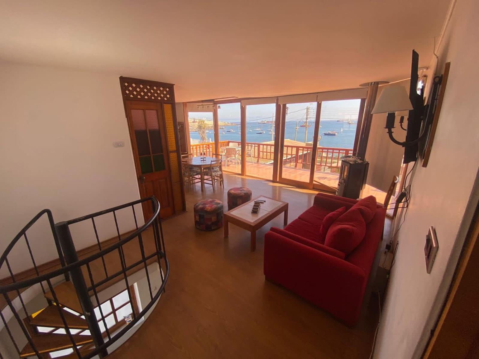 Casa con vista al mar en Caldera