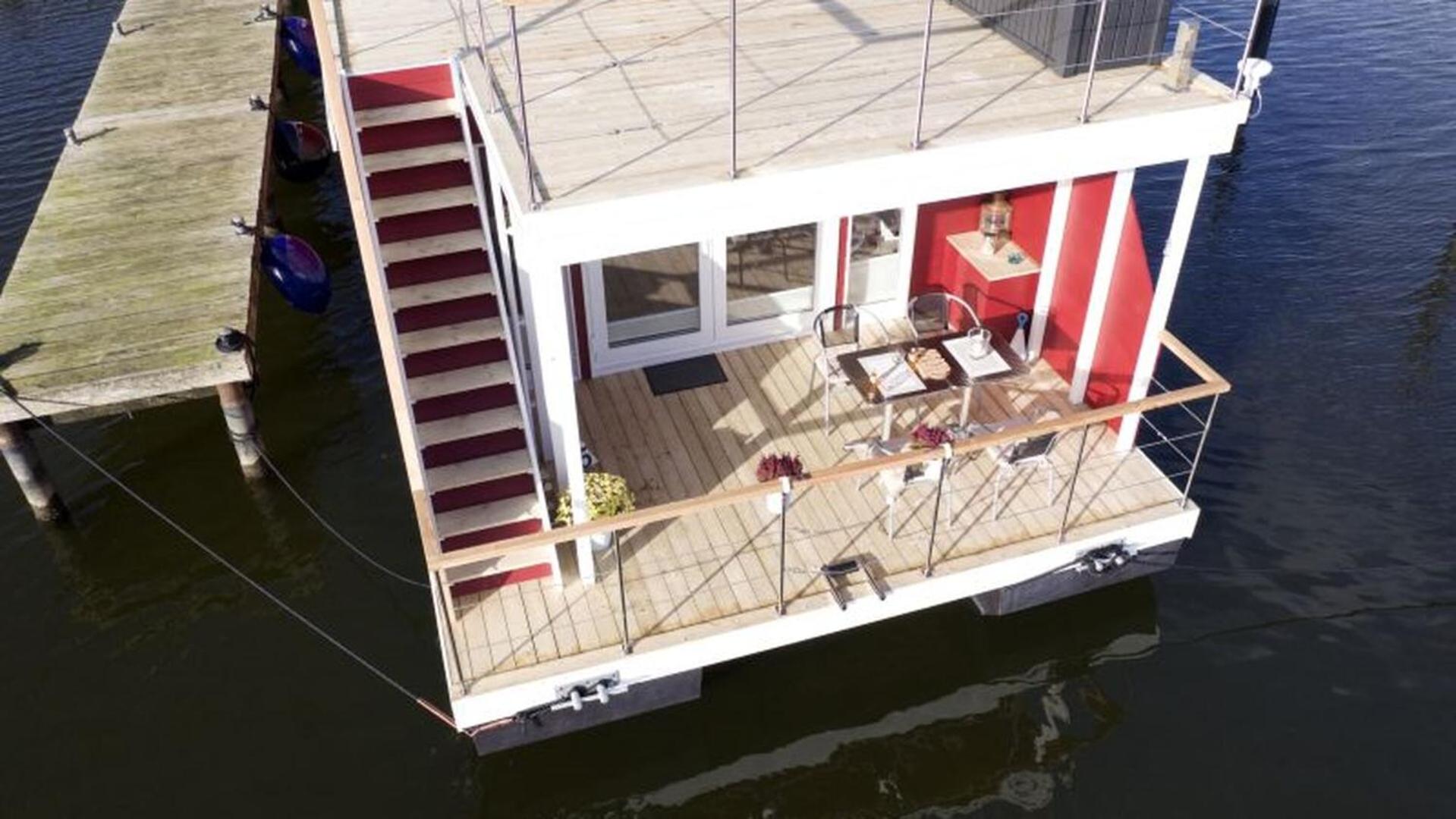 Hausboot Flying Dutchman mit Dachterrasse in Schleswig am Ostseefjord Schlei view 4