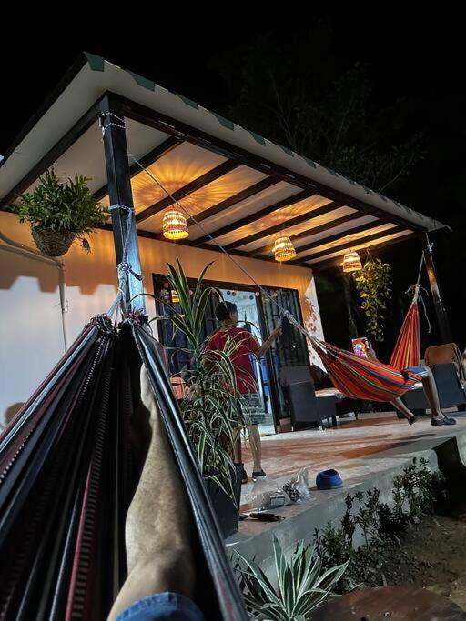 Cabaña con piscina privada