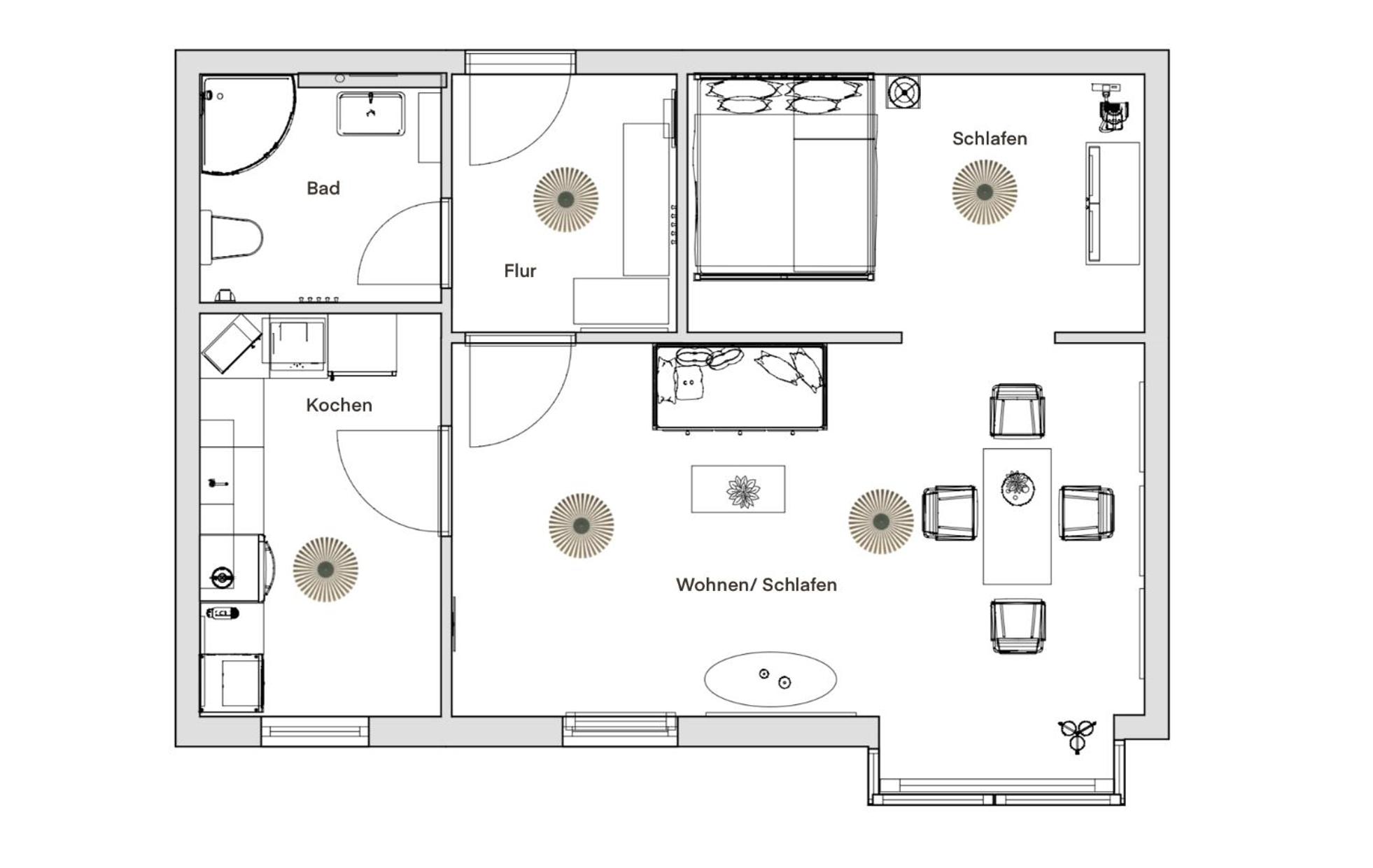 PINEAPPLE APARTMENTS - Dresden Mitte II - free parking