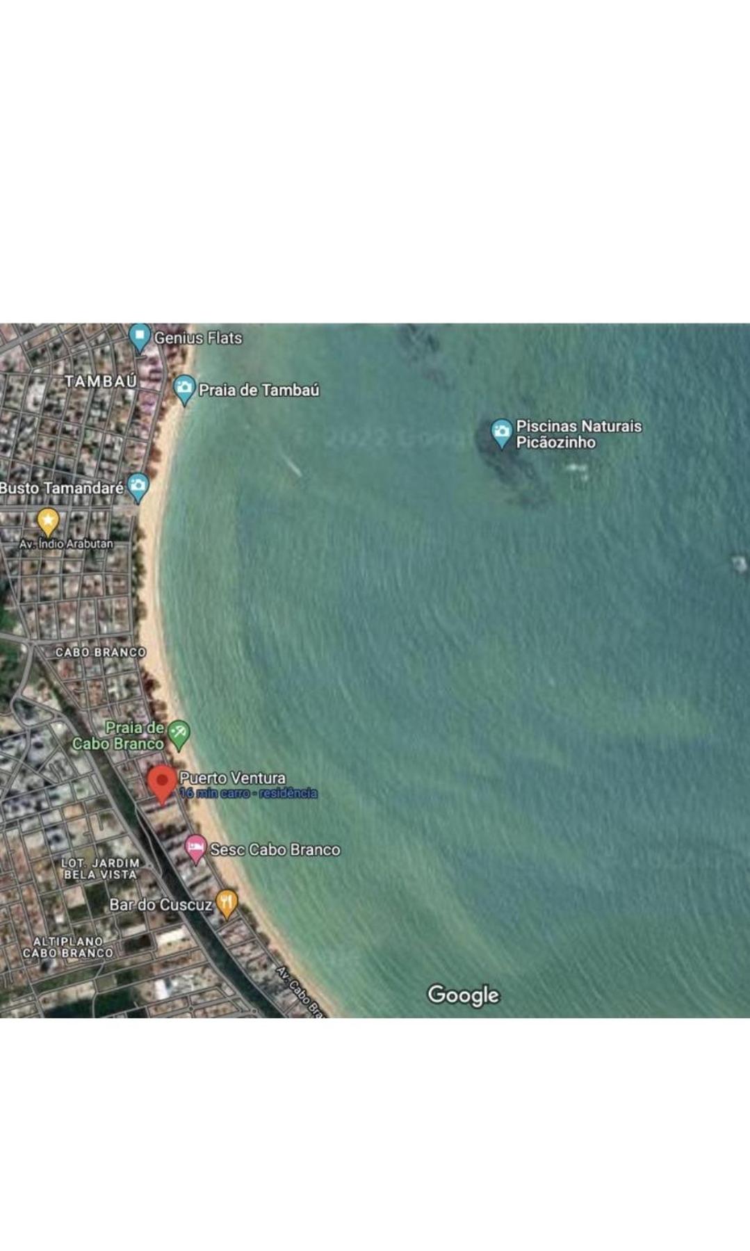 Flat beira mar do Cabo Branco