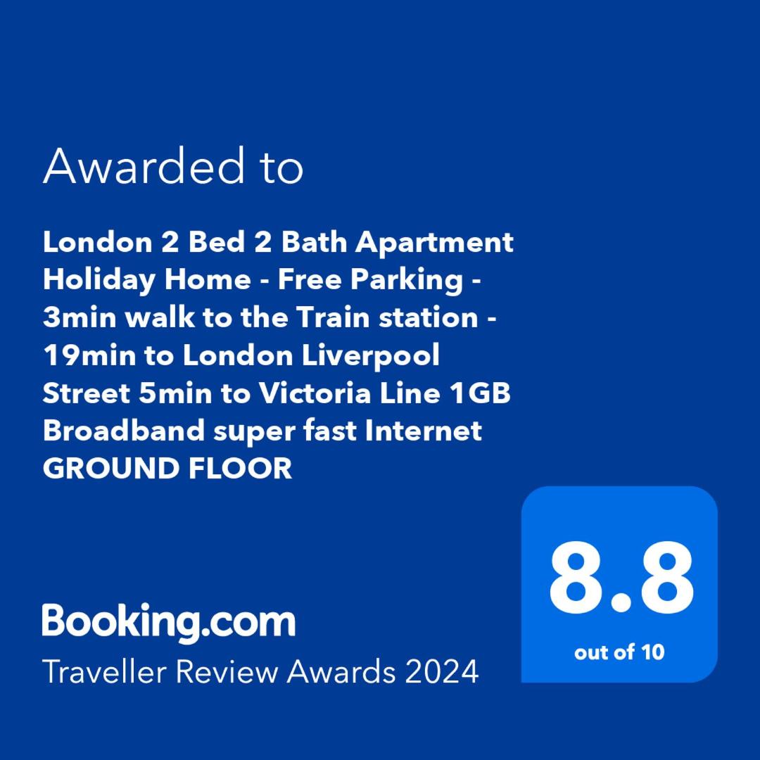 London 2 double bedrooms 2 Bathrooms Holiday Home - Parking SKYSPORTS, NETFLIX - 2 - 3 minutes walk to the Train station - 19min to London Liverpool Street