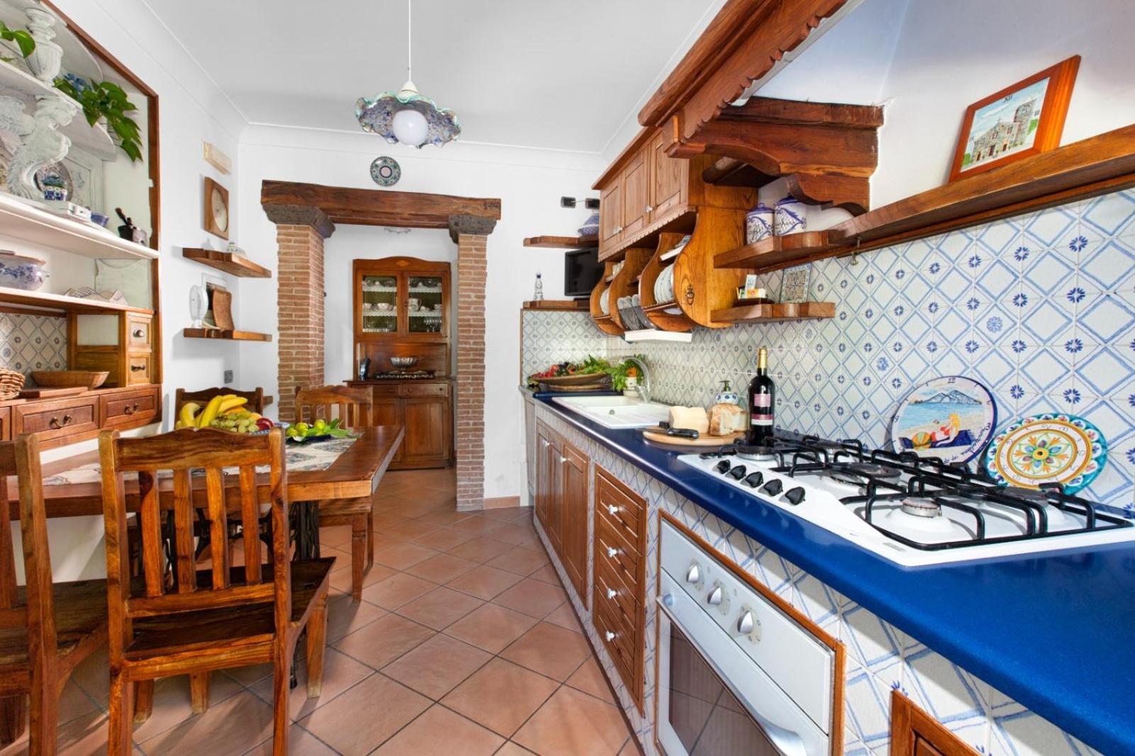 Villa Simba en Massa Lubrense — kitchen