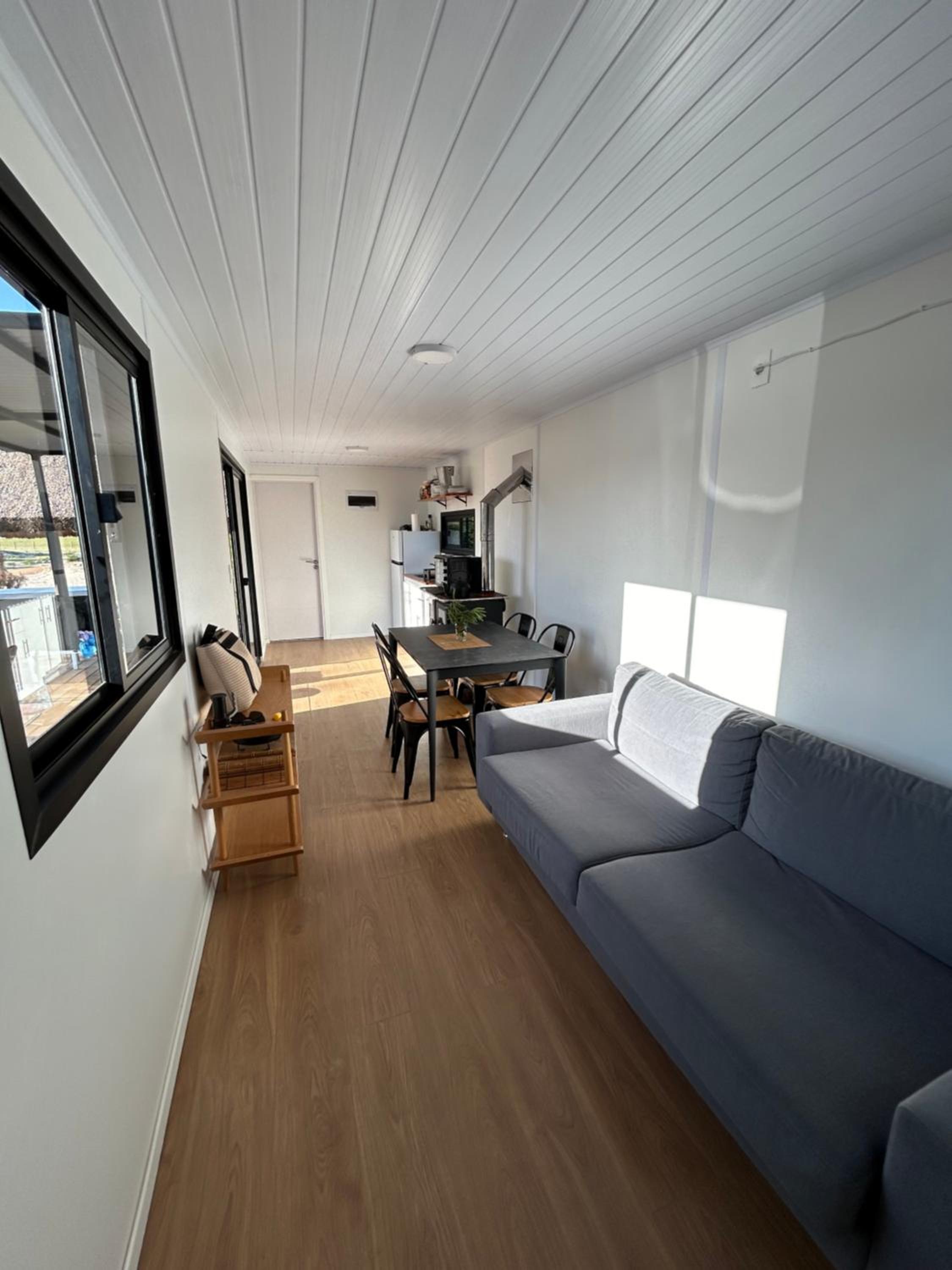 Casa Conteiner en campo con playa privada. max 6 personas view 4