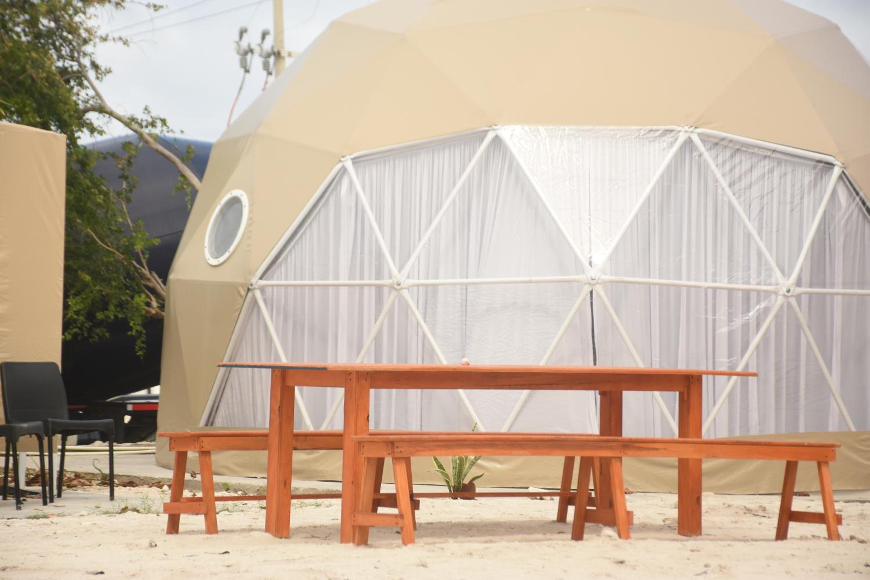 Hidden Island Glamping Isla Mujeres view 5