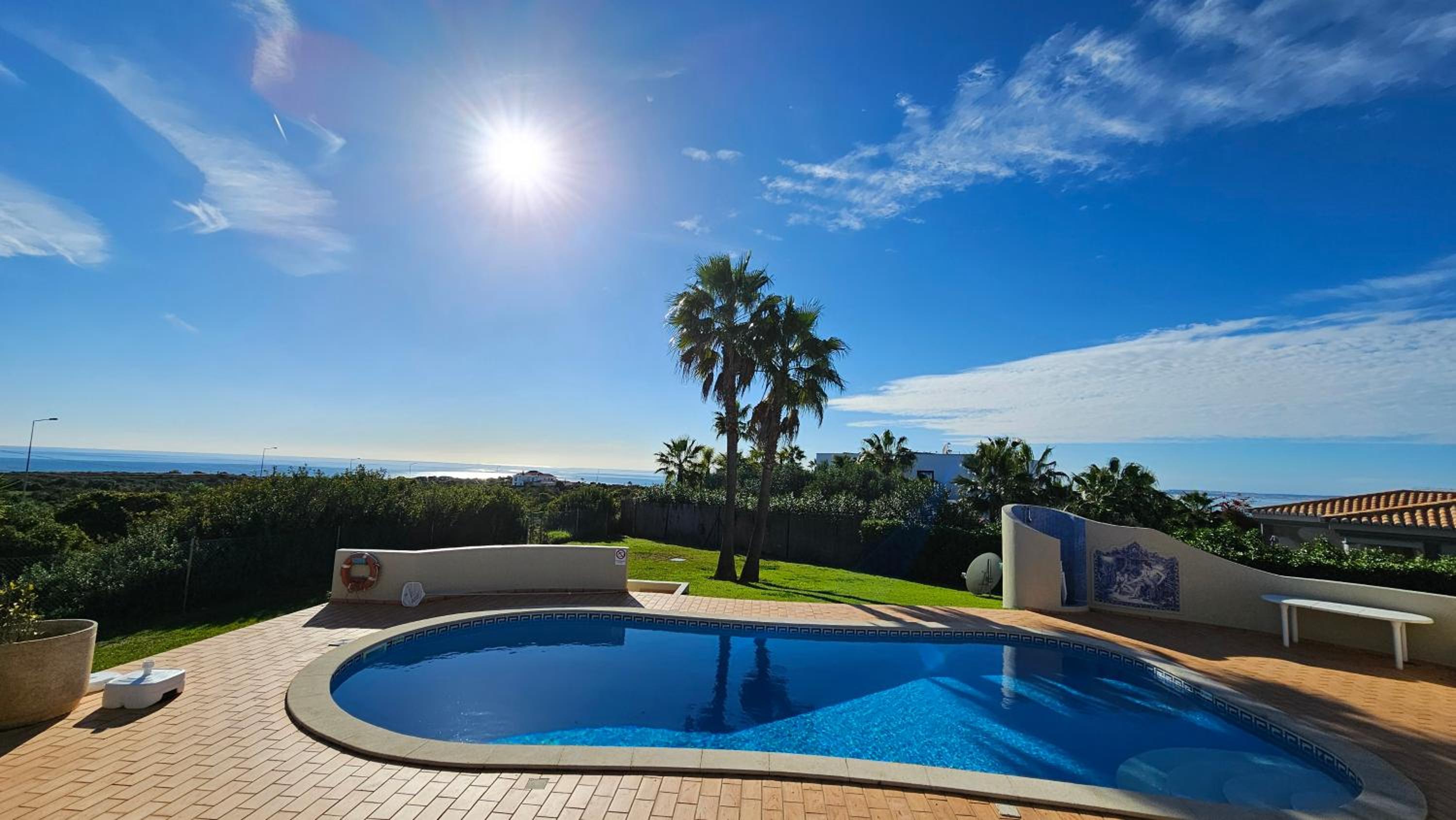 Family Friendly Sea View Villa with Pool and Garden Sleeps 8 Adults and 2 Children view 4