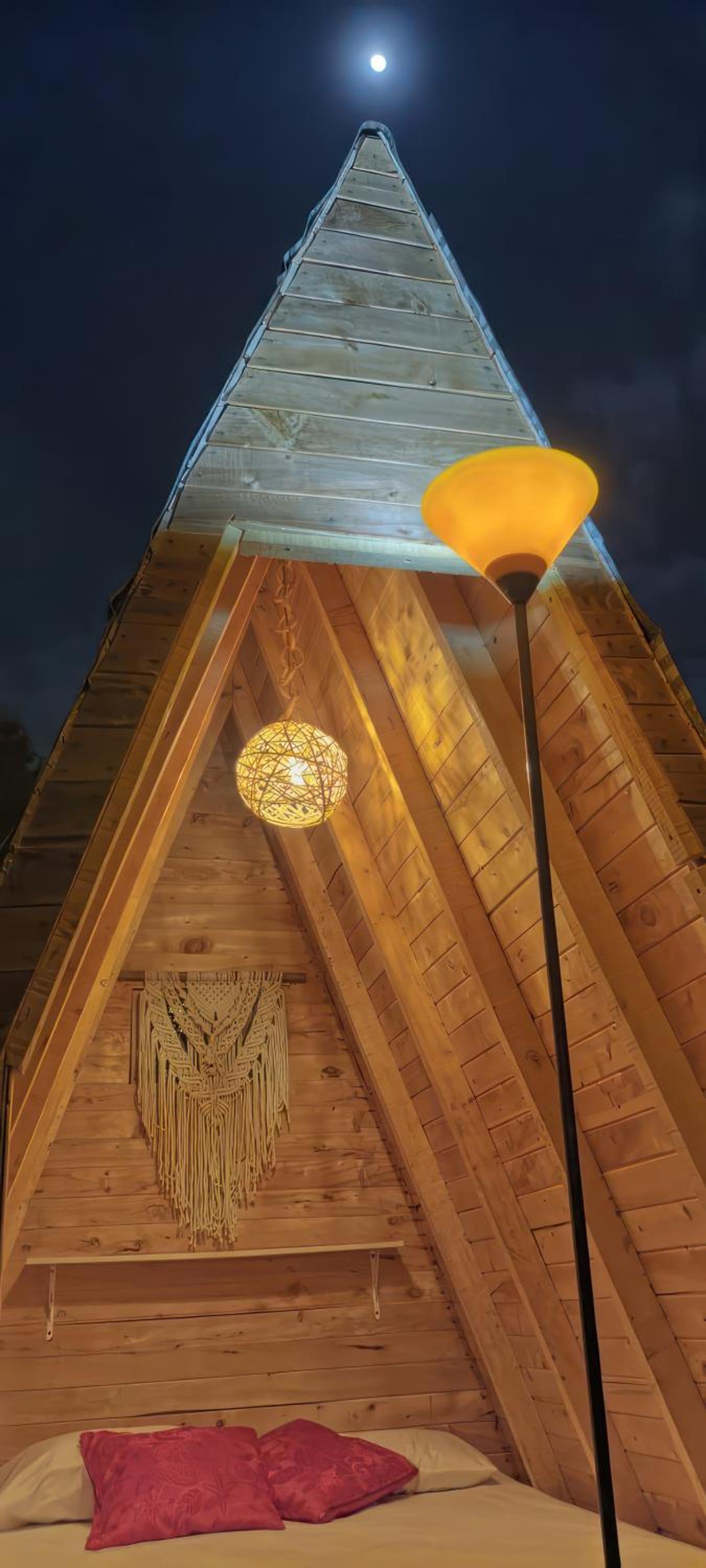 Glamping DESEO con Wifi, fogata y vistas de