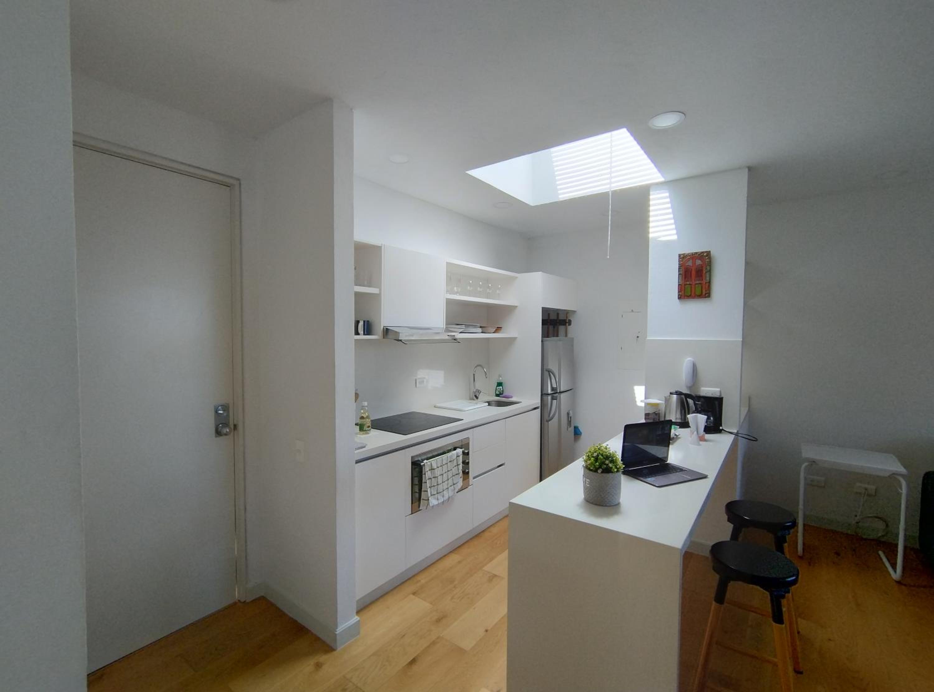 Modern loft, view-town-La Candelaria neighborhood
