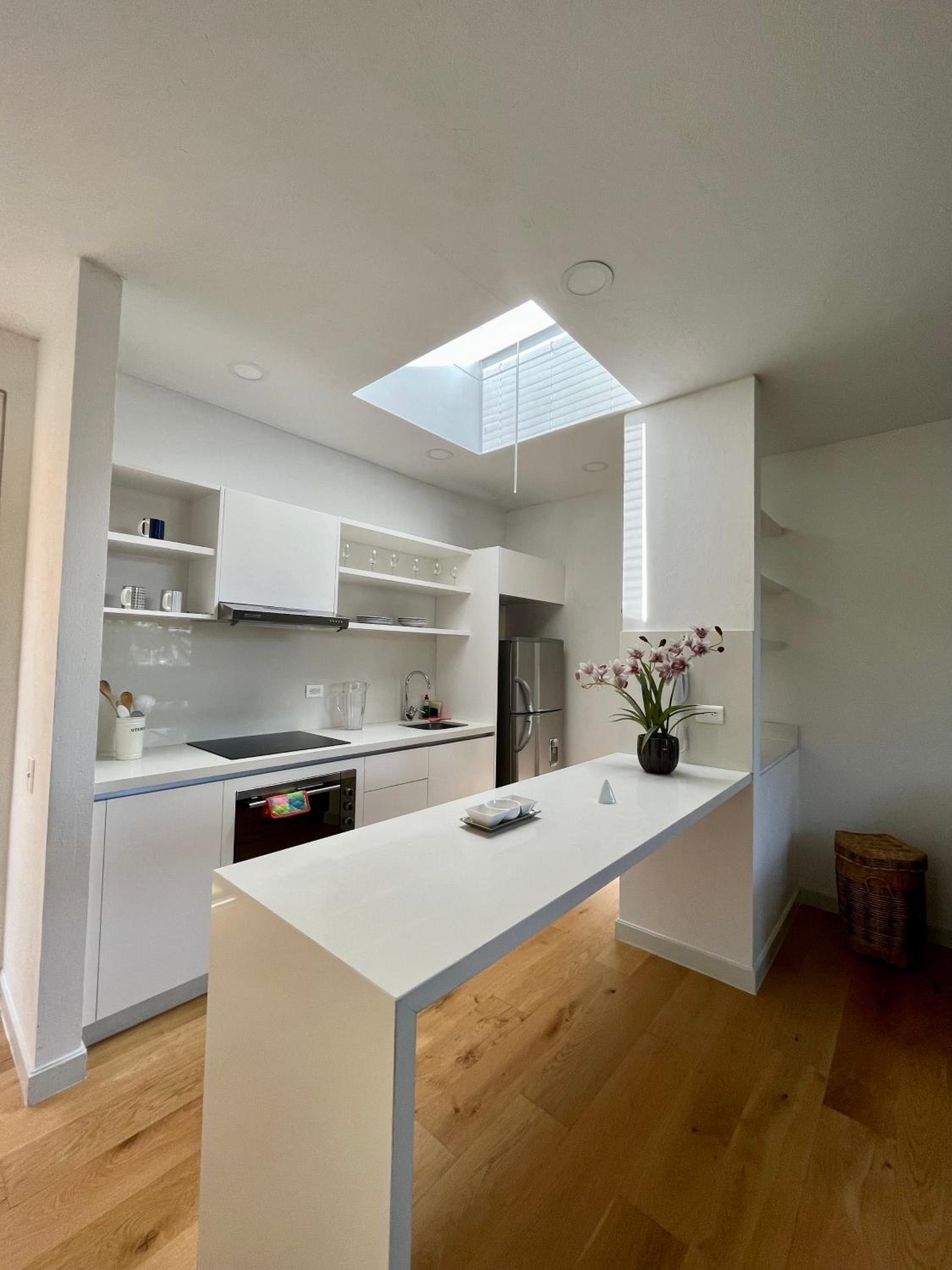 Modern loft, view-town-La Candelaria neighborhood