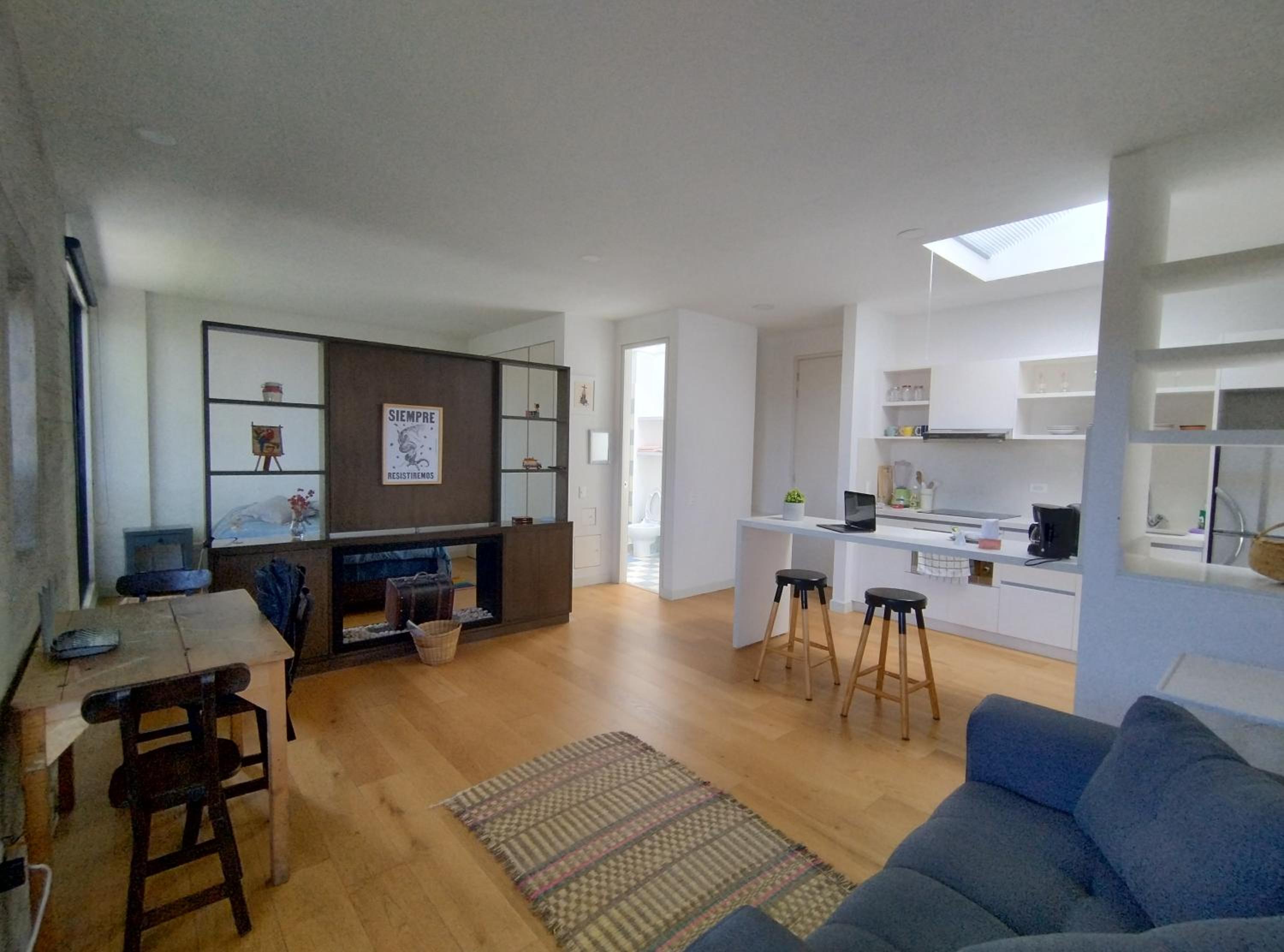 Modern loft, view-town-La Candelaria neighborhood