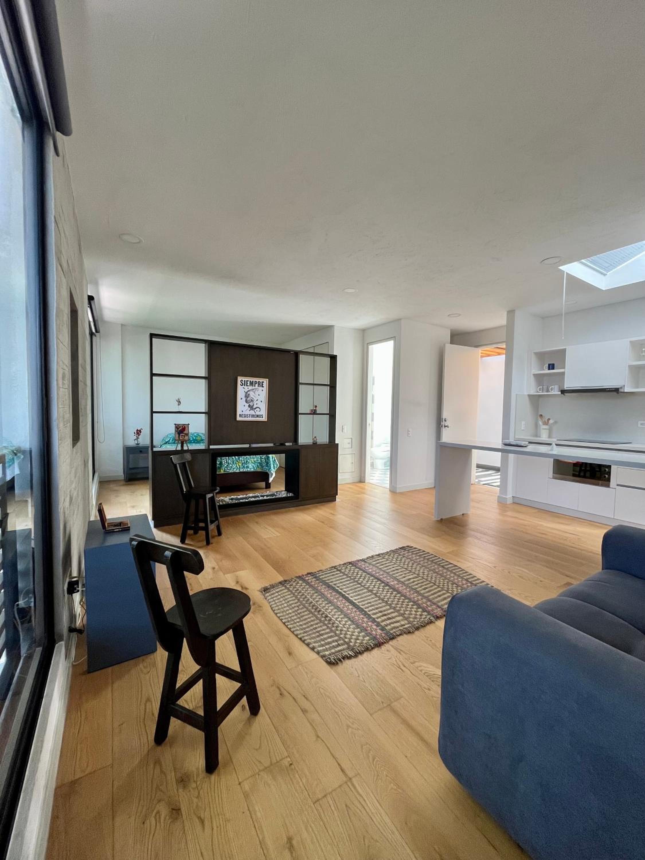 Modern loft, view-town-La Candelaria neighborhood