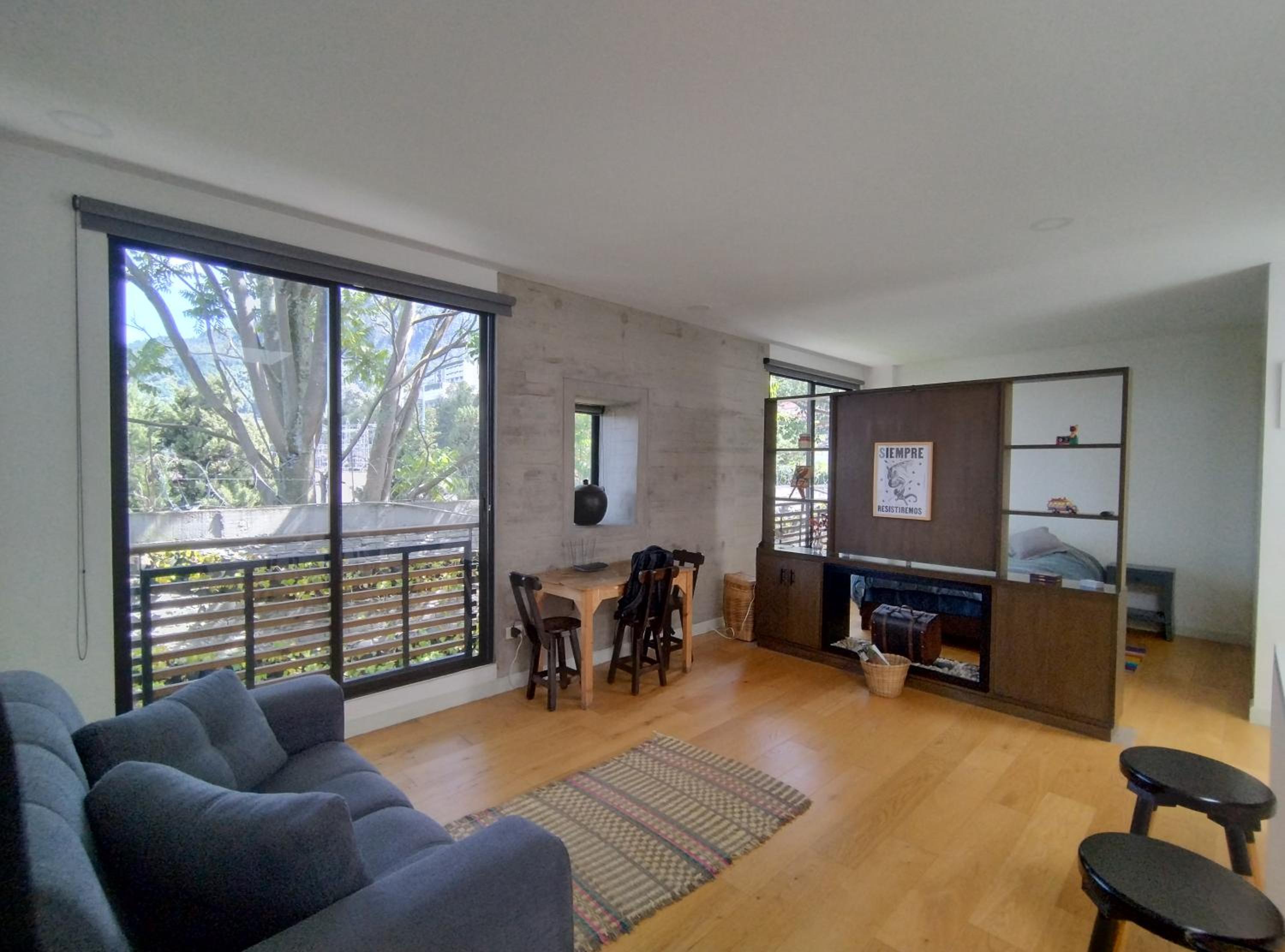 Modern loft, view-town-La Candelaria neighborhood