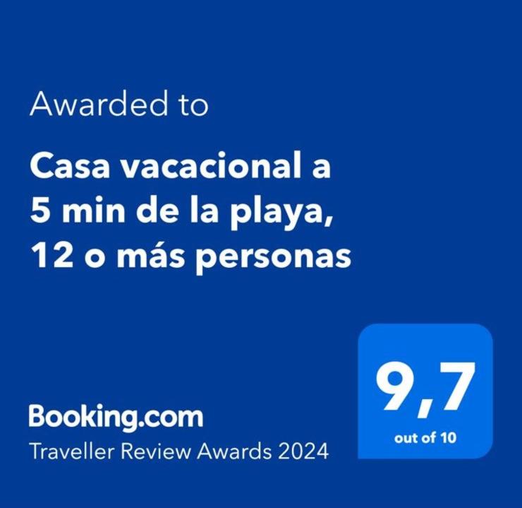 Casa vacacional a 5 min de la playa, 12 o más personas view 3
