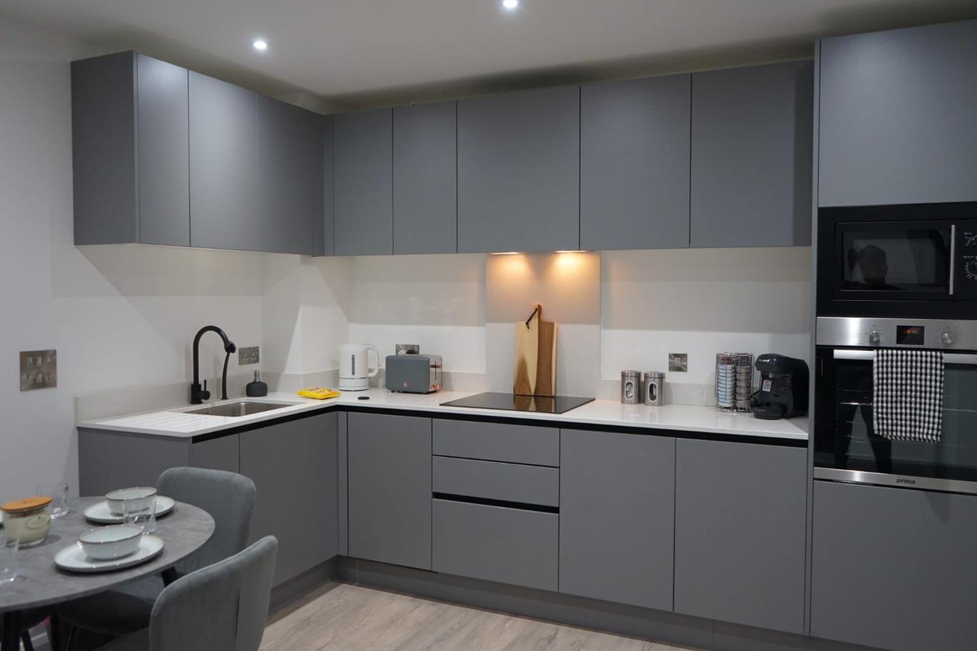 Luxury city centre apartment Belfast view 2