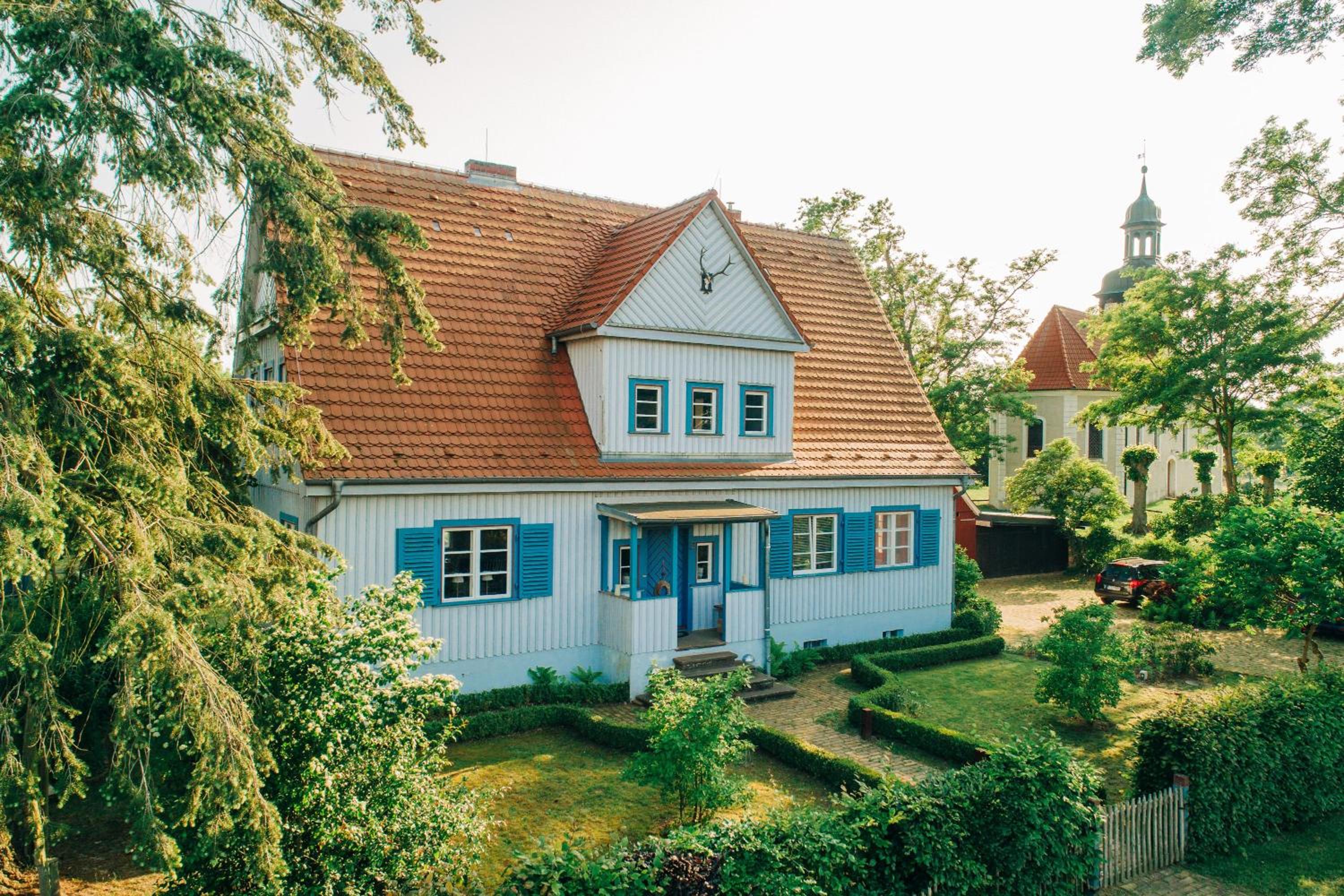 Pommernhaus Forsthaus Rieth am See, Sauna, Kamin, Ruderboot view 2