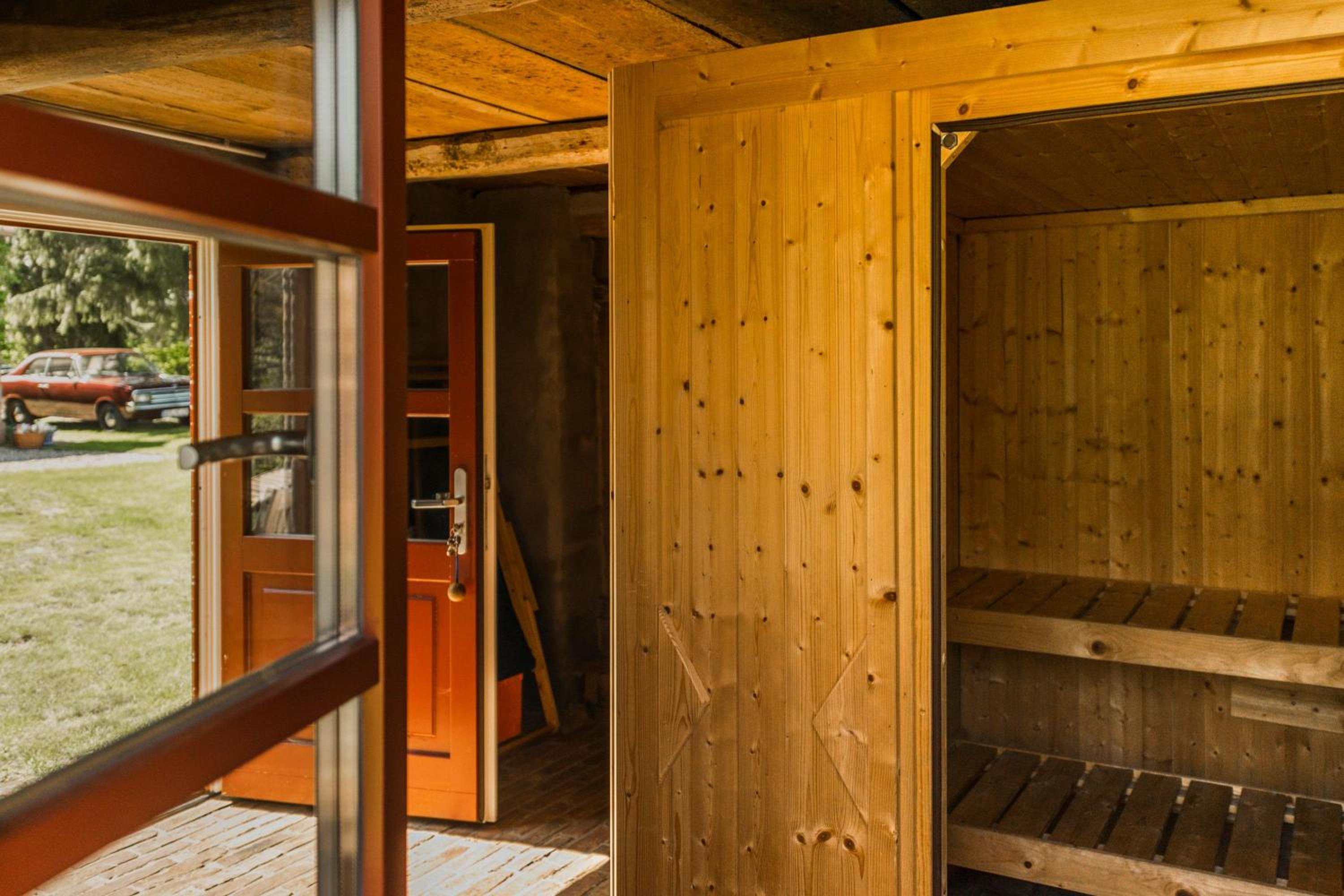 Pommernhaus Josephinenhof, Sauna, Kamin, Ruderboot