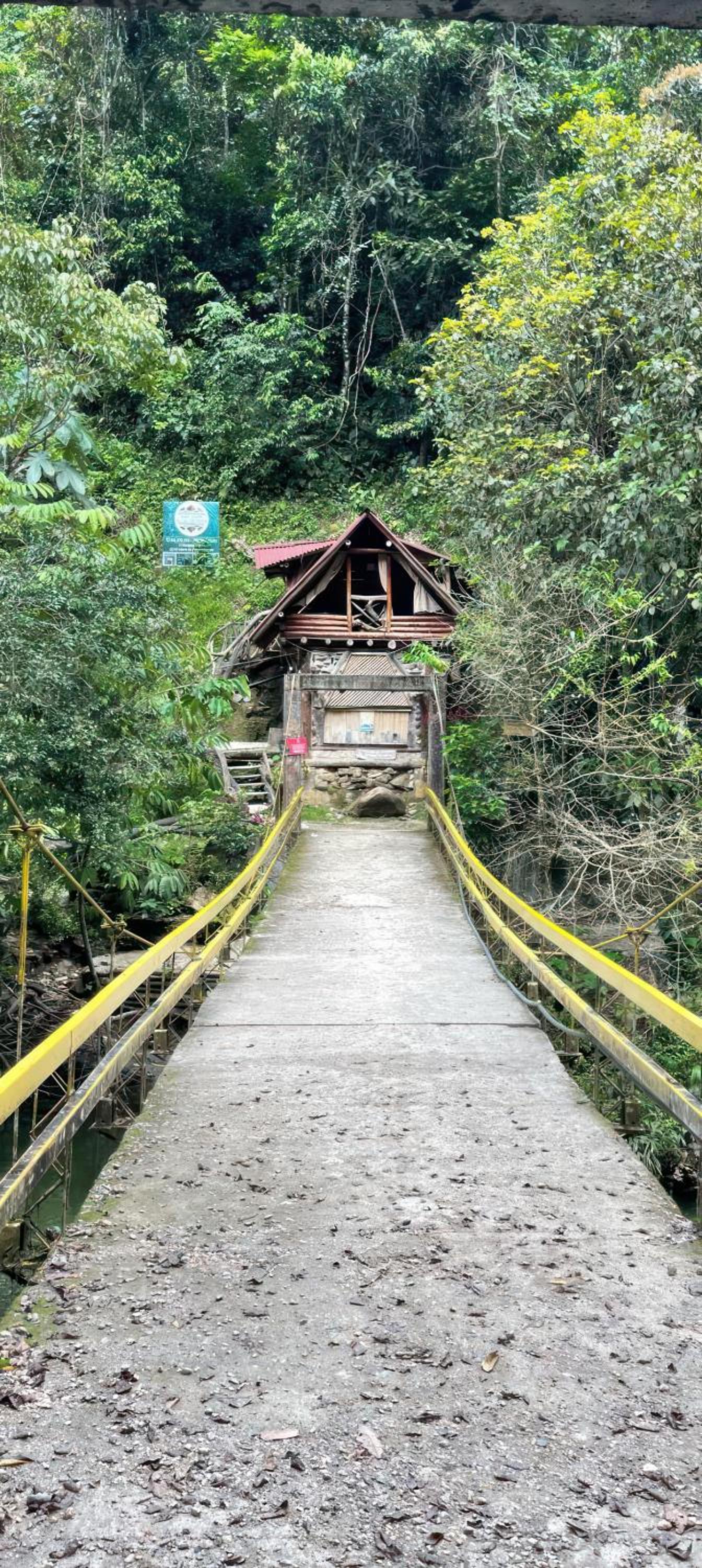 Cabaña Eco-Río Cristalino/Hamacas/Fogata