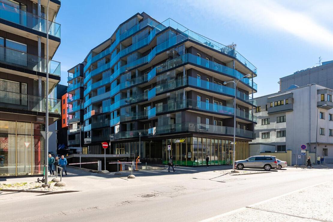 City center apartment with free parking and sauna
