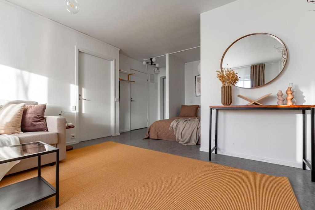 Affordable studio in trendy SoFo, construction work view 2