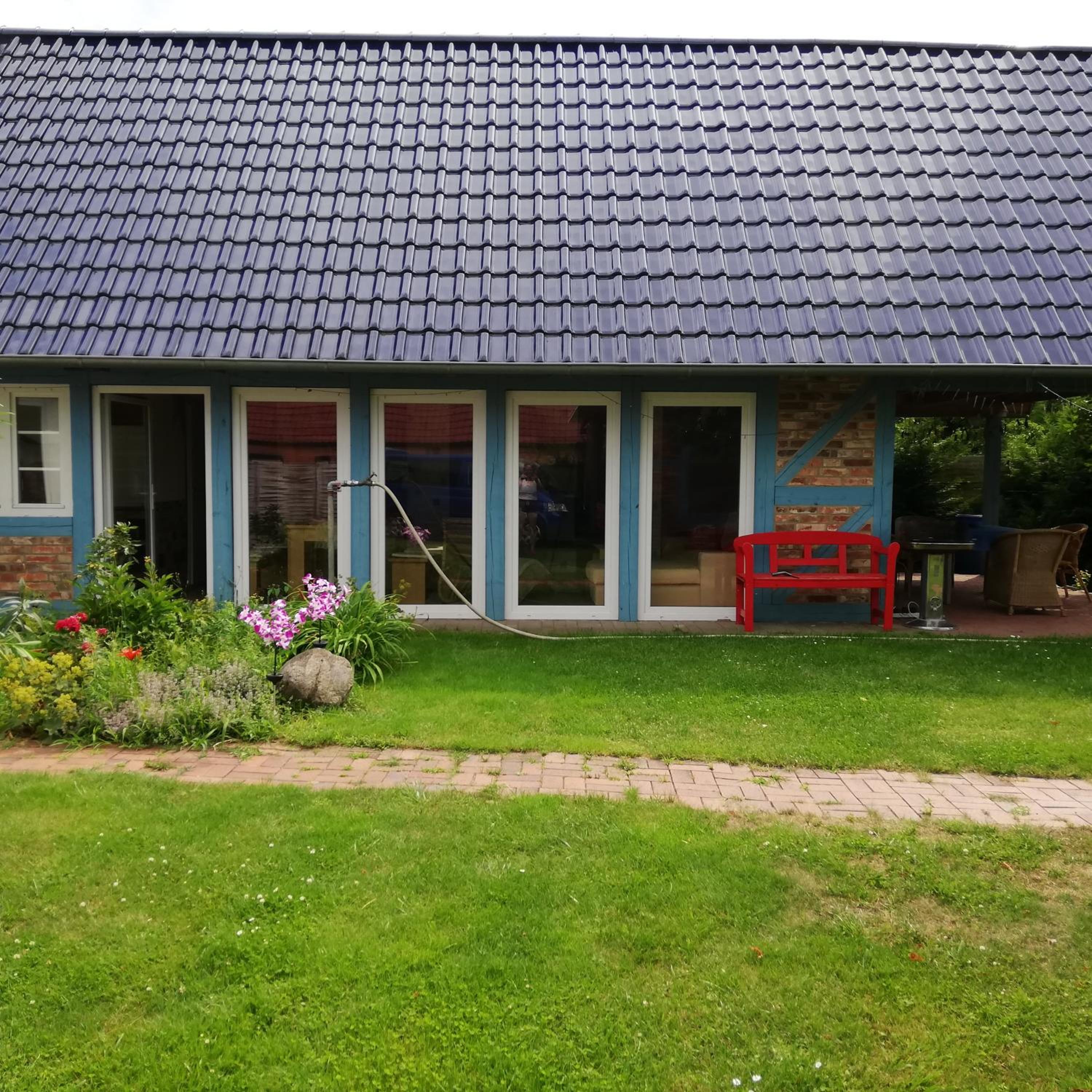 Ferienhaus im Grünen mit Grillmöglichkeit
