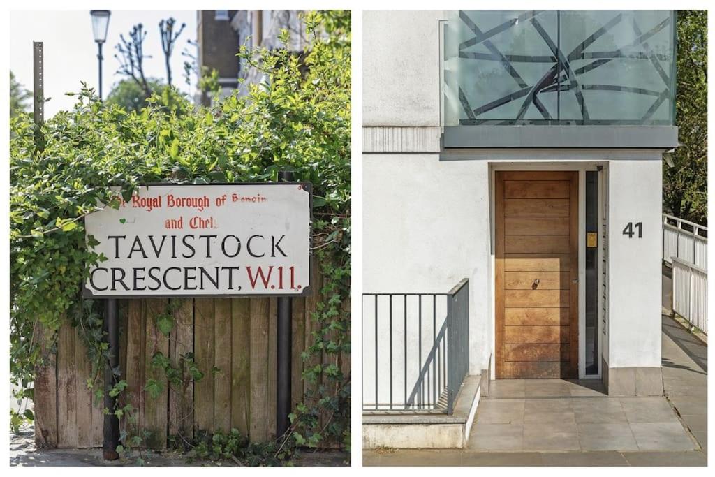 King beds apartment with en-suite, private balcony and elevator by iconic Portobello Market