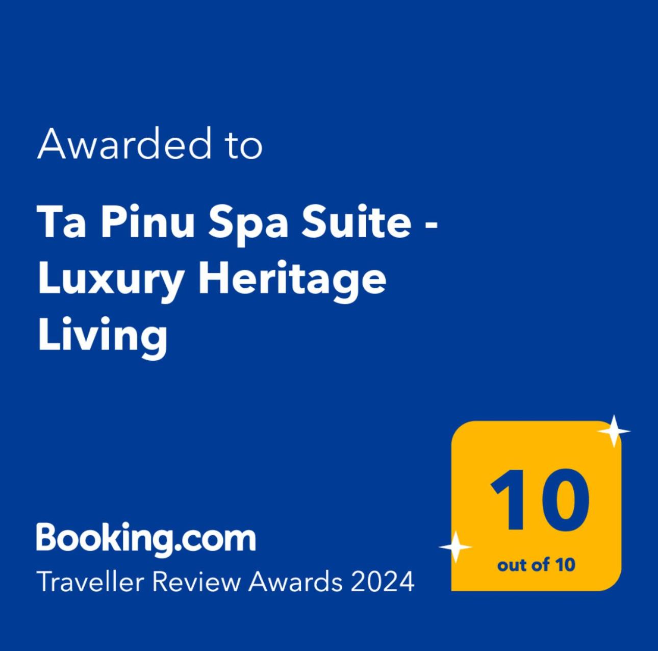 Ta Pinu Spa Suite - Luxury Heritage Living view 3