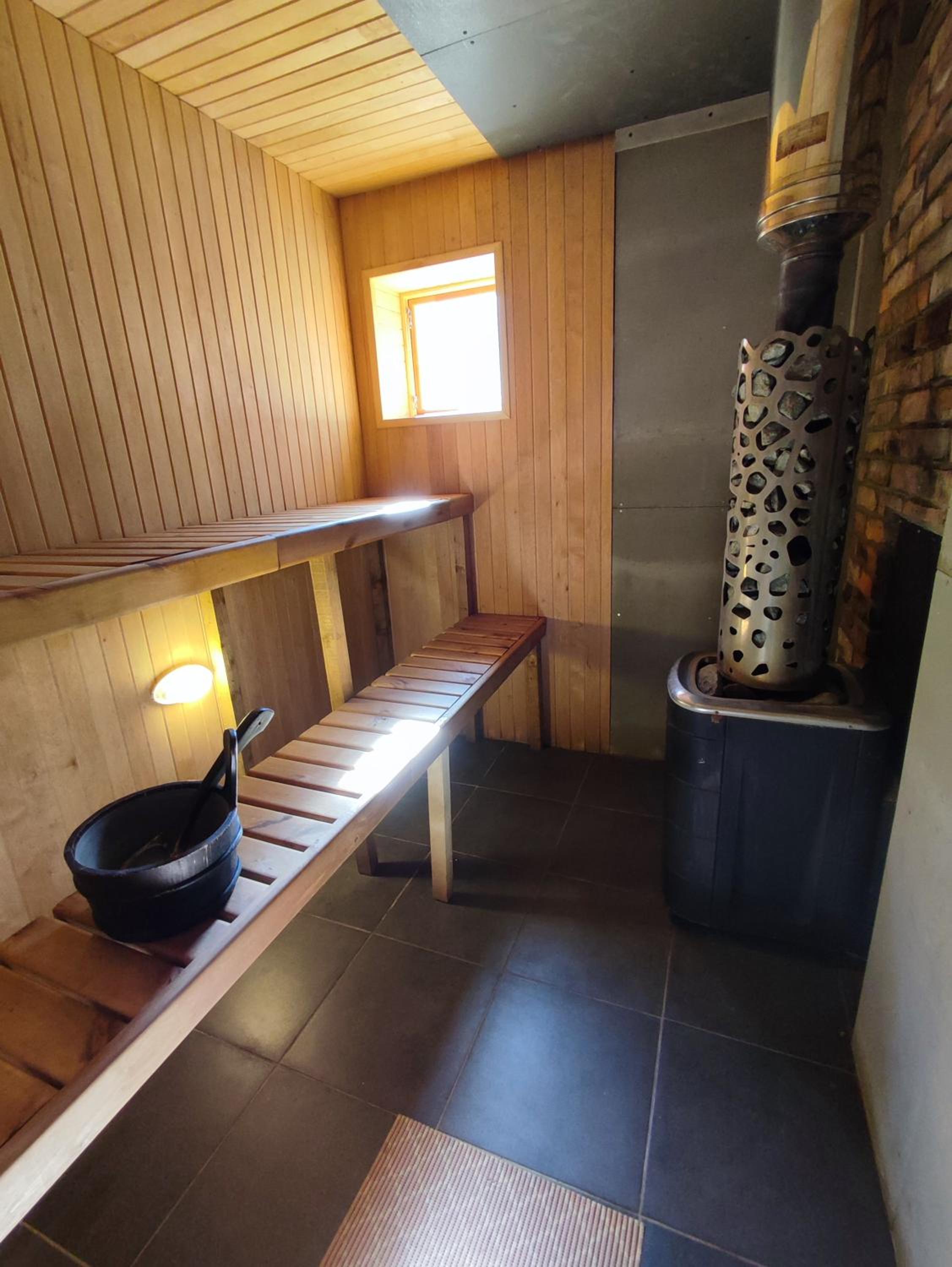 Modern Sauna Cabin in Horse Ranch view 4