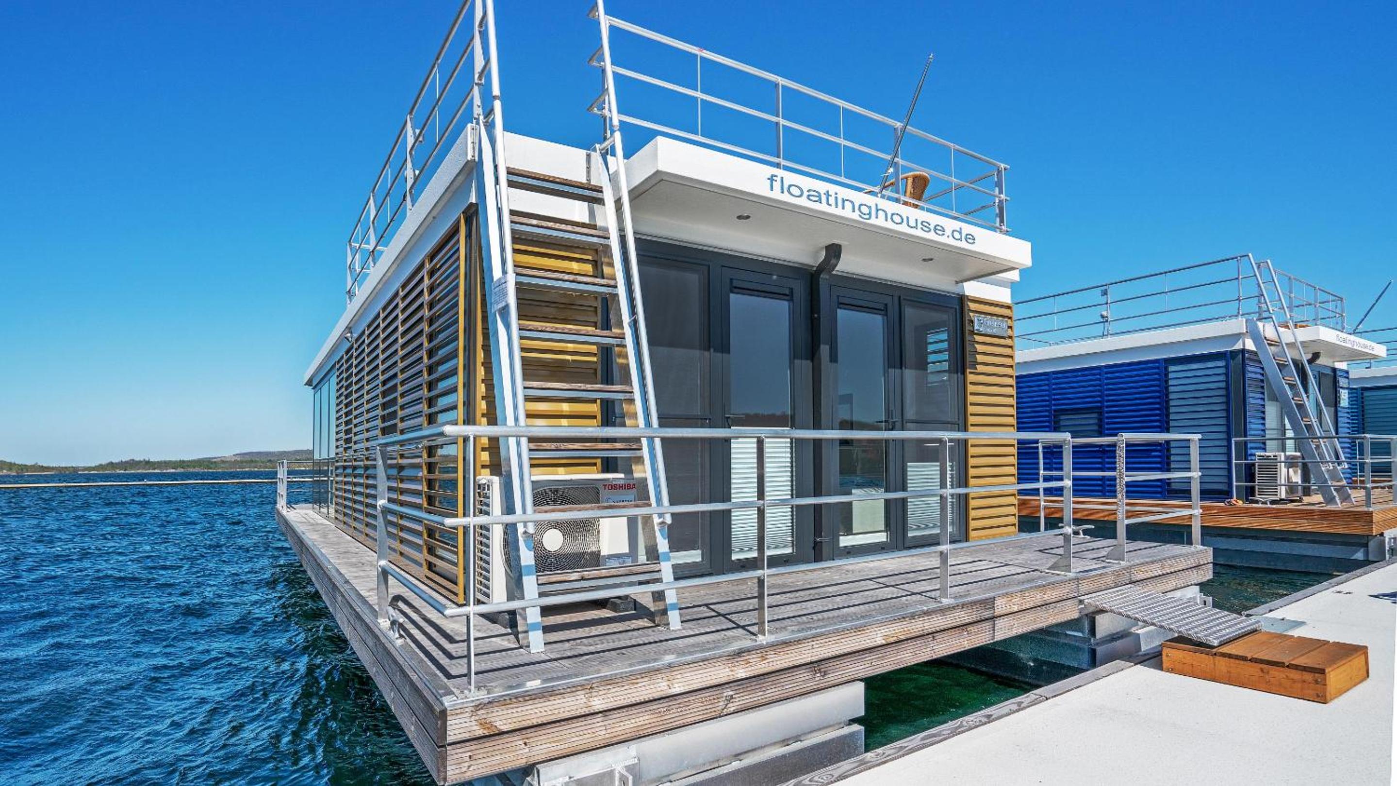 Hausboot Geiseltalsee - Floating House - WELL Hausboote - Family & Friends
