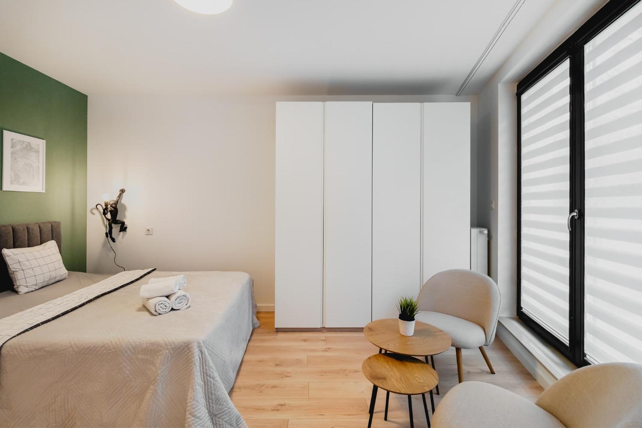 Urban Chic - Great Location-Cozy Studio with Balcony - Towarowa