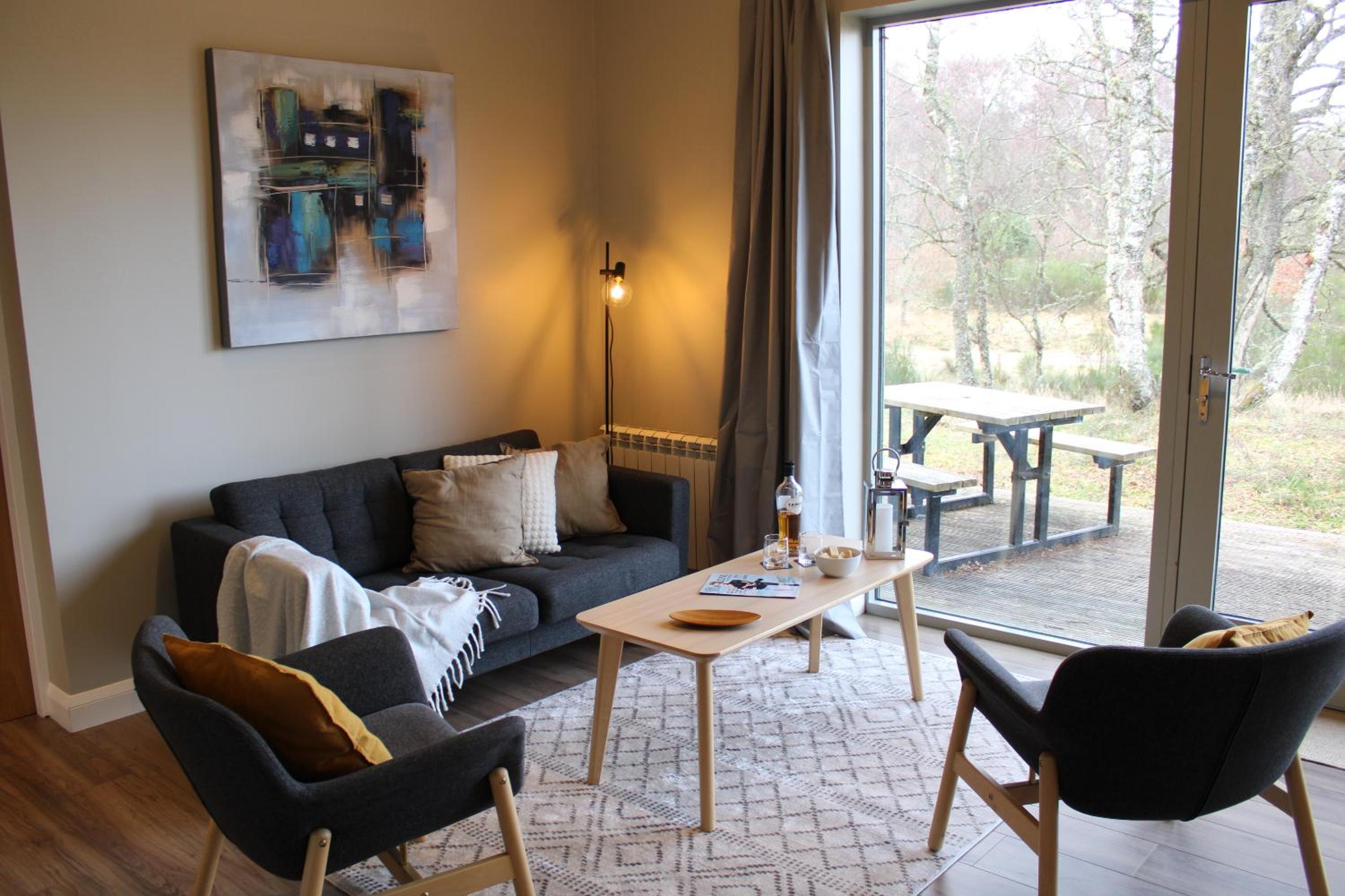 Betula Chalet – coast & country in the Highlands view 2
