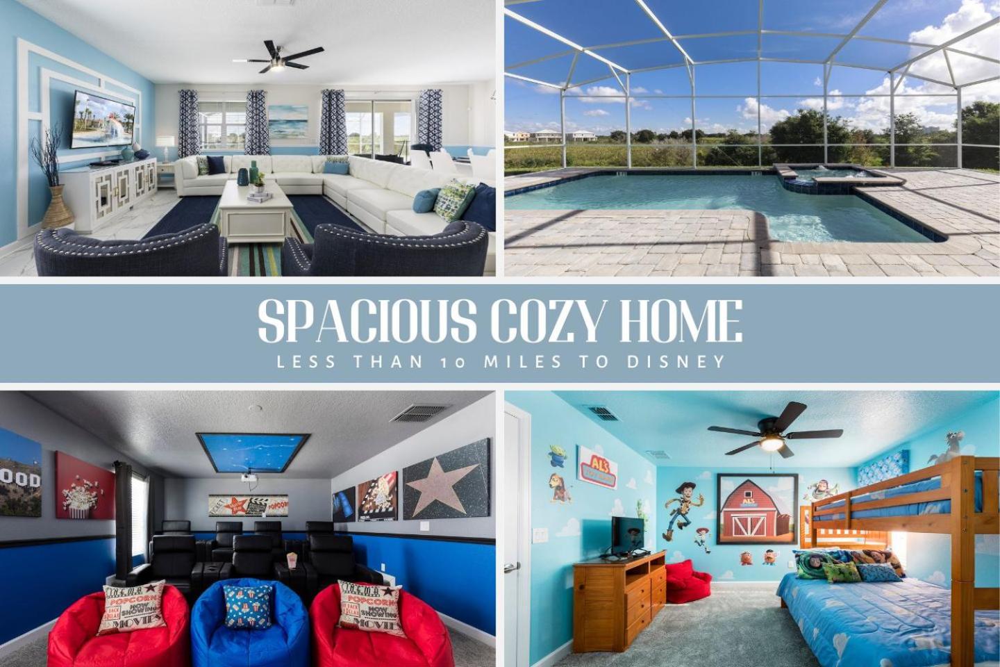 Spacious Resort Home: Pool, Theater, & More