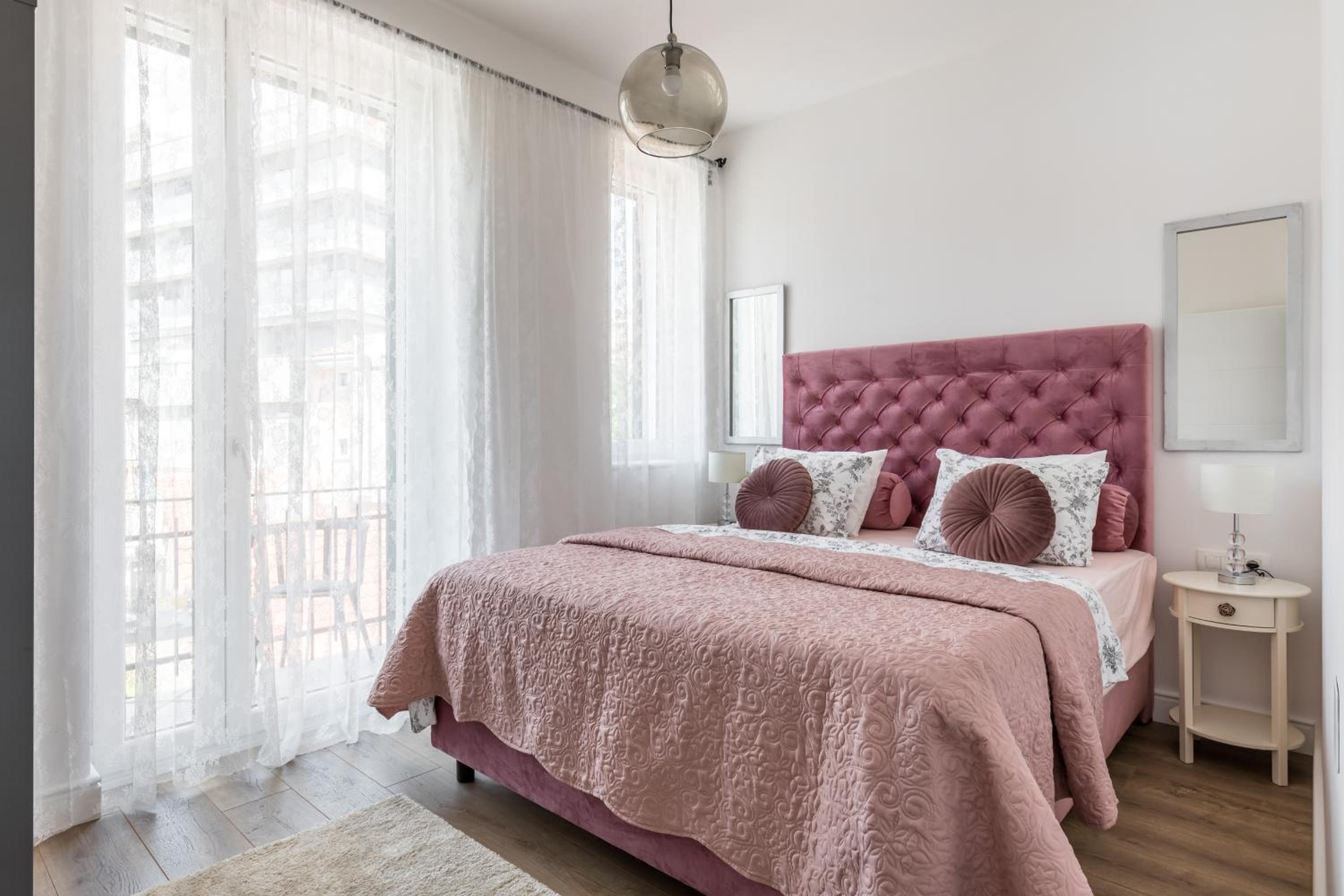 Romantic apartment with balcony