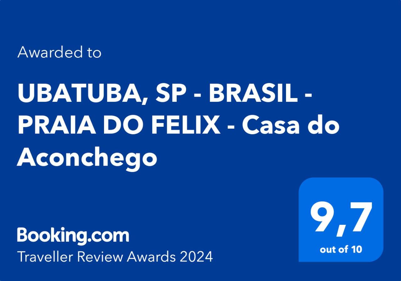 UBATUBA, SP - BRASIL - PRAIA DO FELIX - Casa do Aconchego