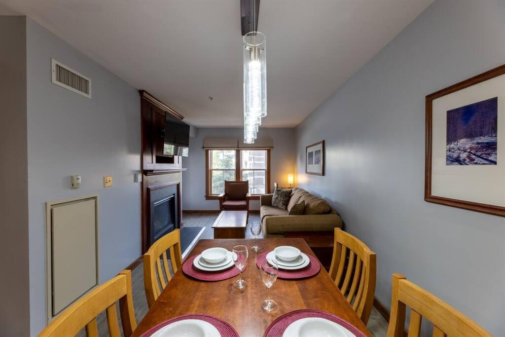Crest 1BR Ski-inout Condo Hot Tub Snowshoe view 3
