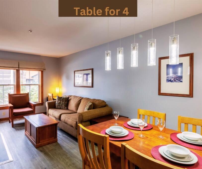Crest 1BR Ski-inout Condo Hot Tub Snowshoe view 2